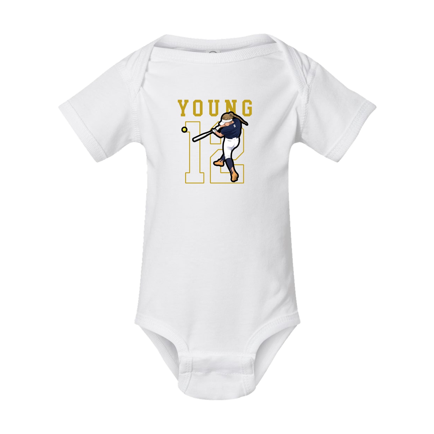 Baby Onesie — Shirsey in White