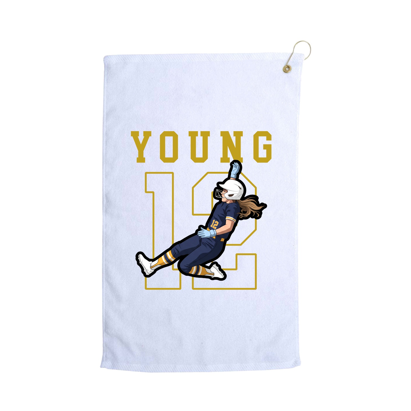 Golf Towel — Shirsey in White
