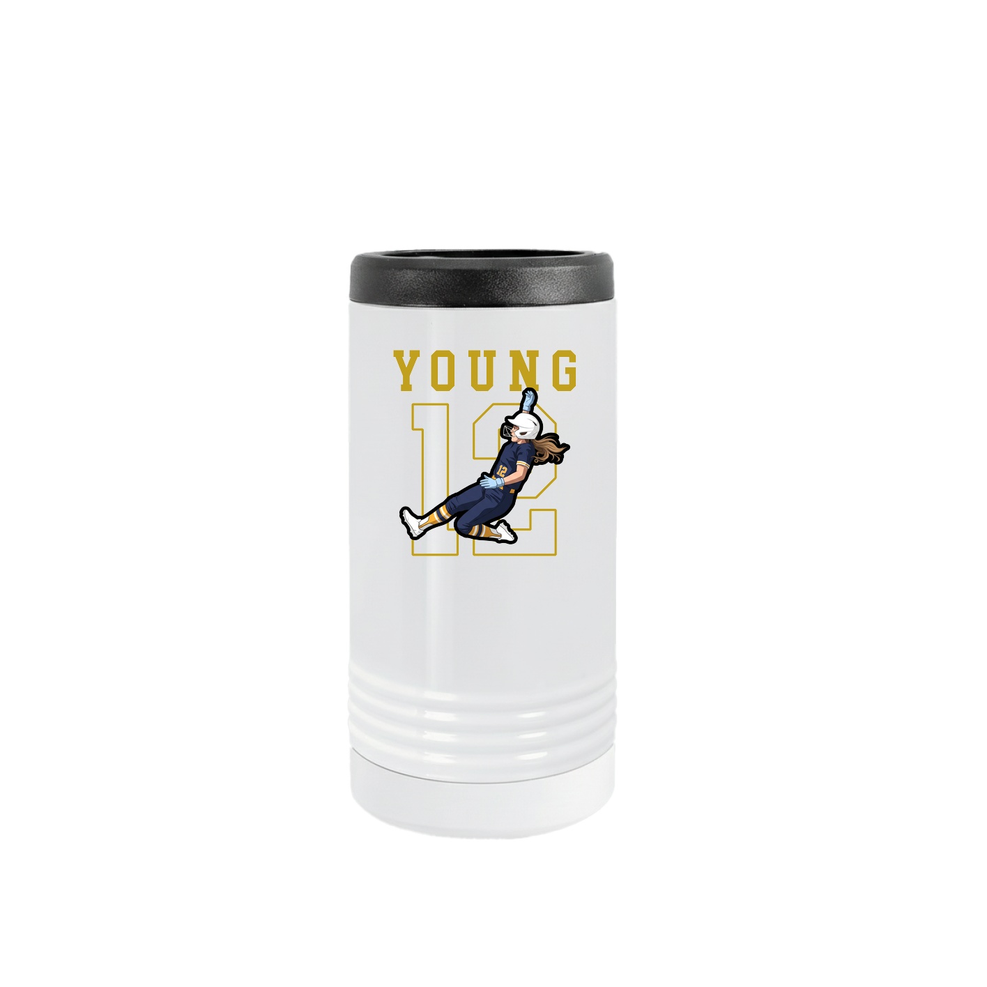 Slim Beverage Holder — Shirsey in White