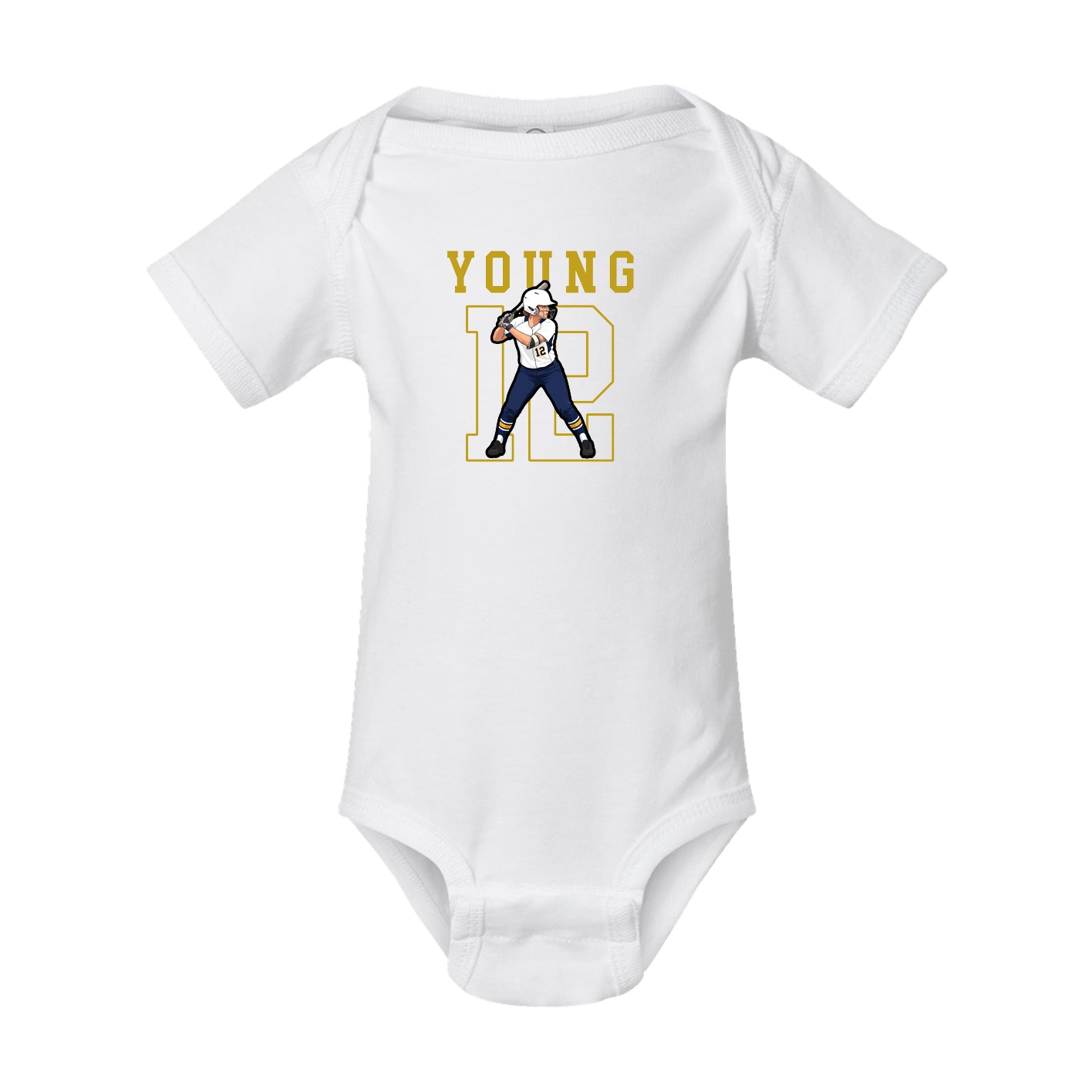 Baby Onesie — Shirsey in White