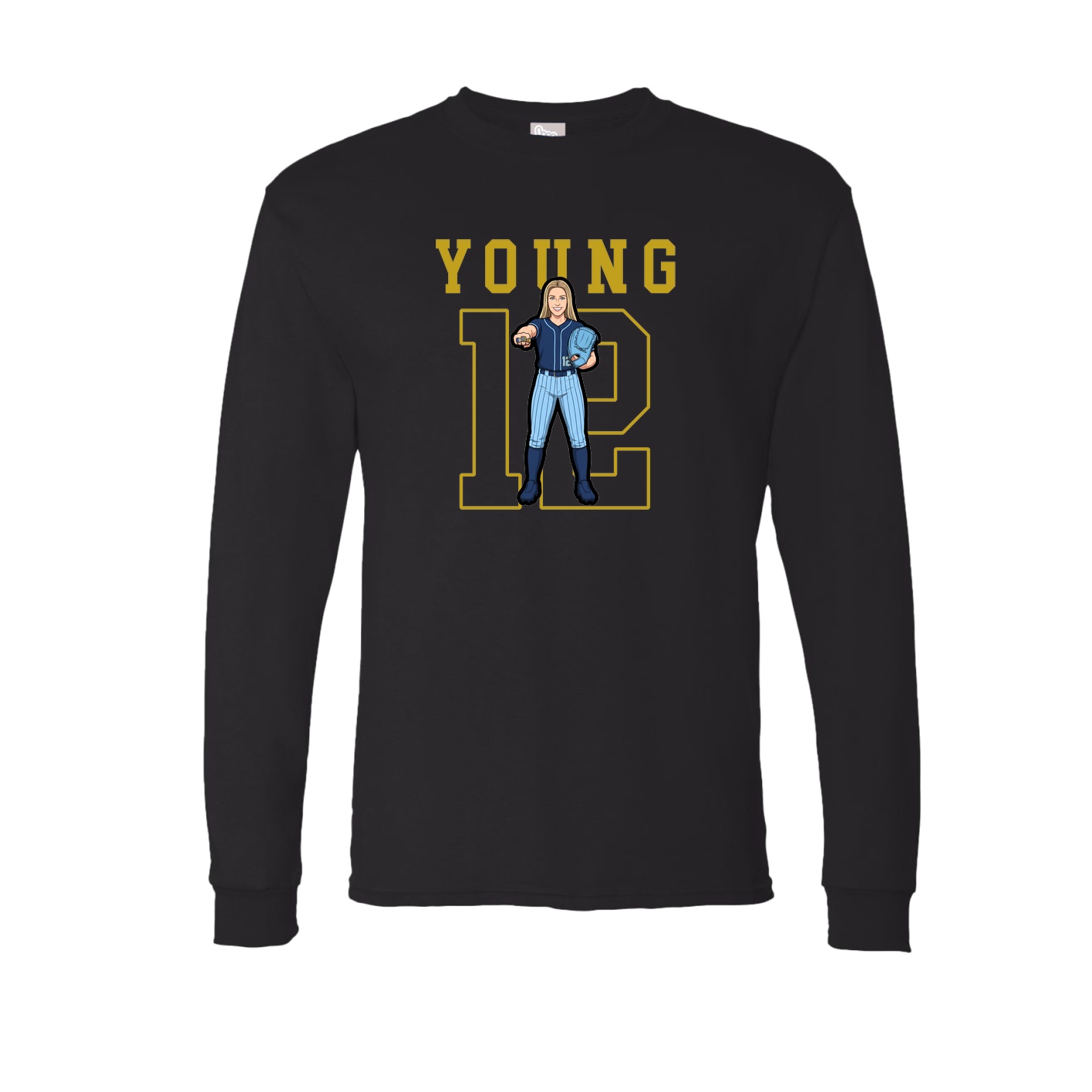 Long Sleeve Tee — Shirsey in Black