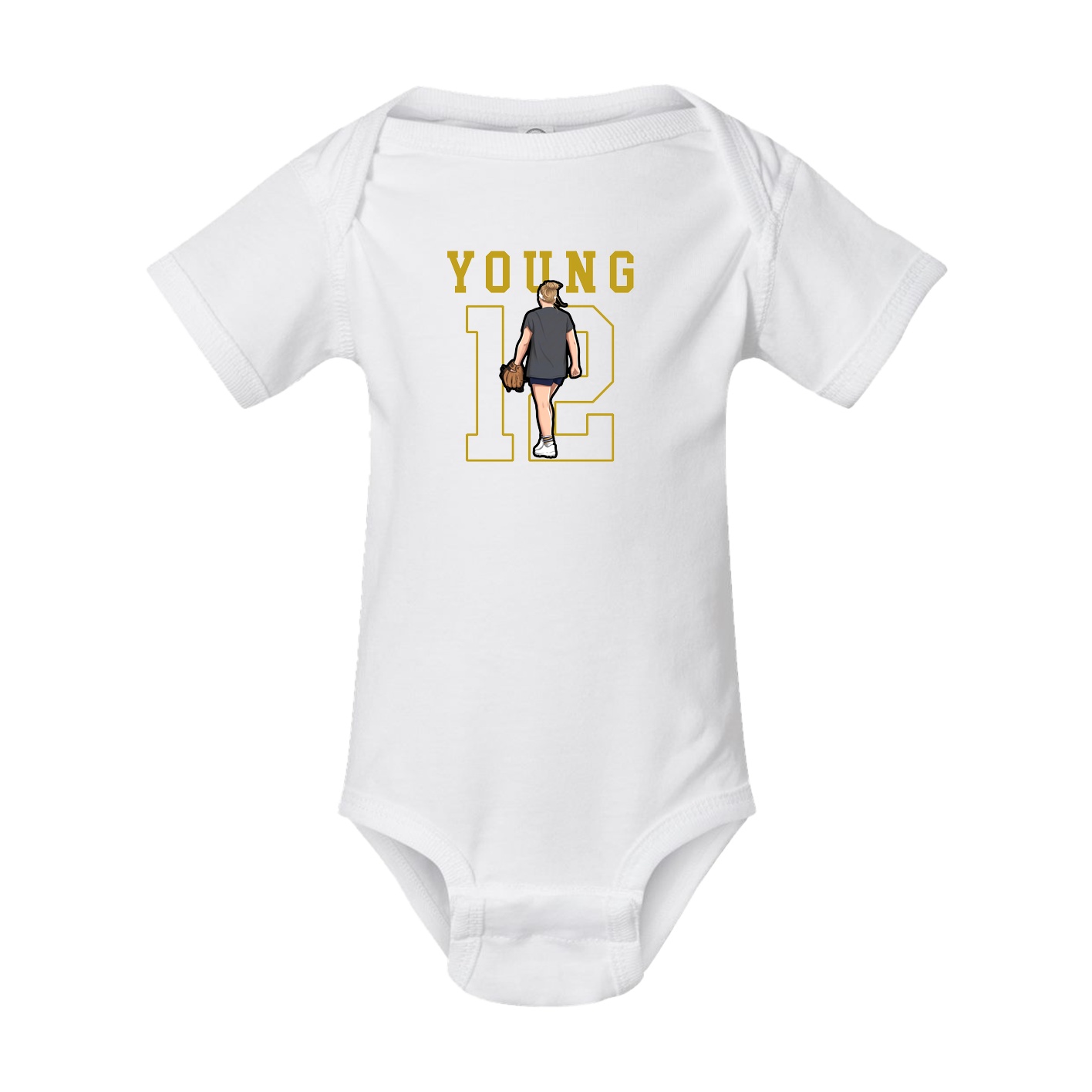 Baby Onesie — Shirsey in White
