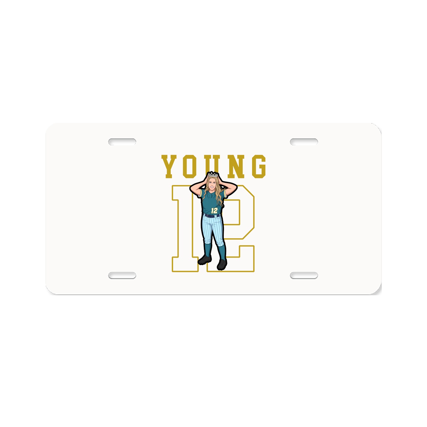 License Plate — Shirsey in Classic