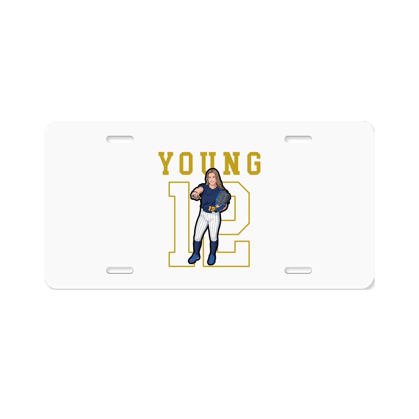 License Plate — Shirsey in Classic