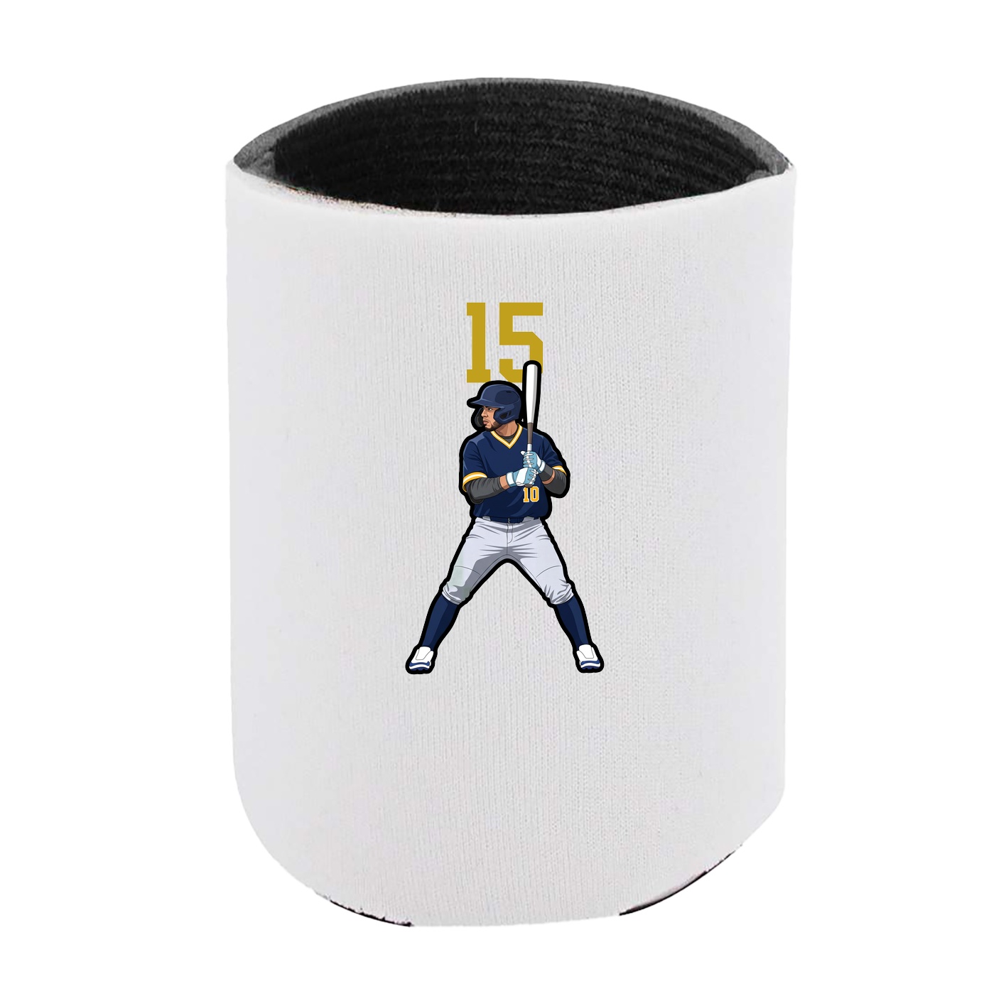 Can Holder — Number Top in White