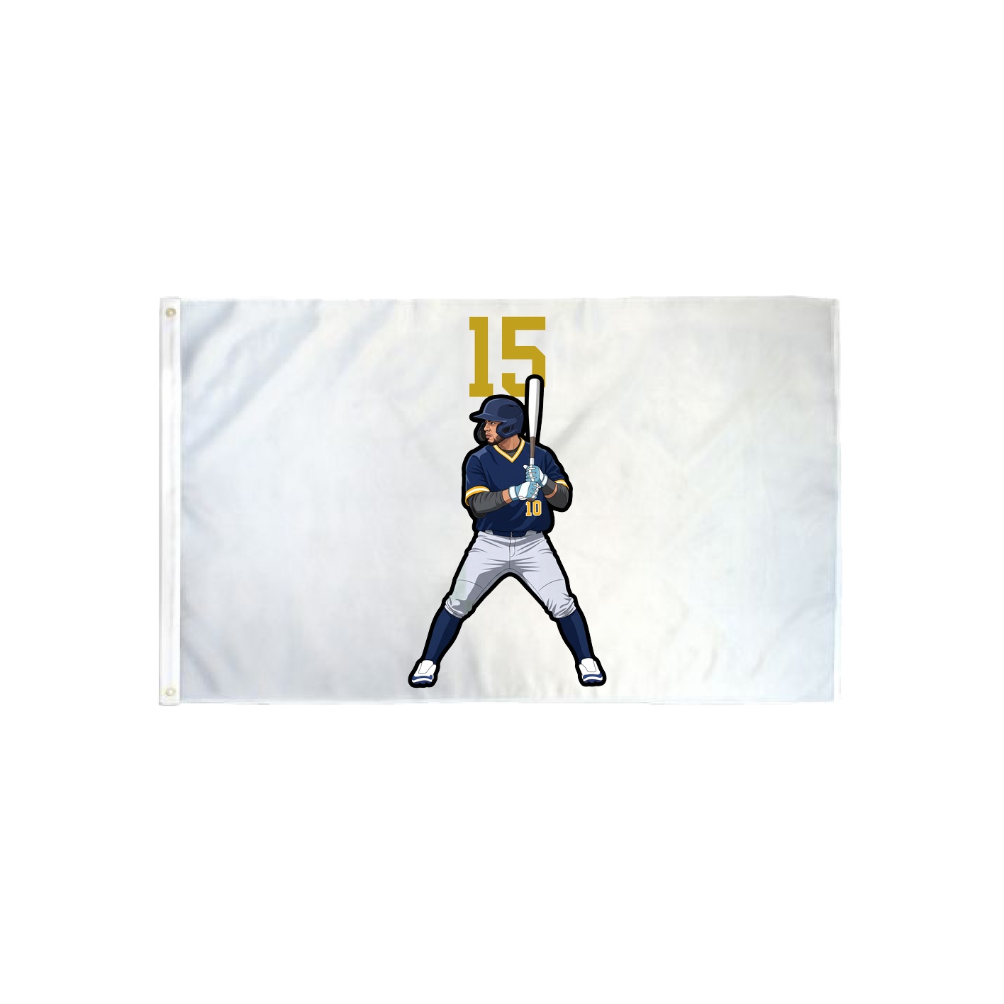 3x5 Flag — Number Top in Classic