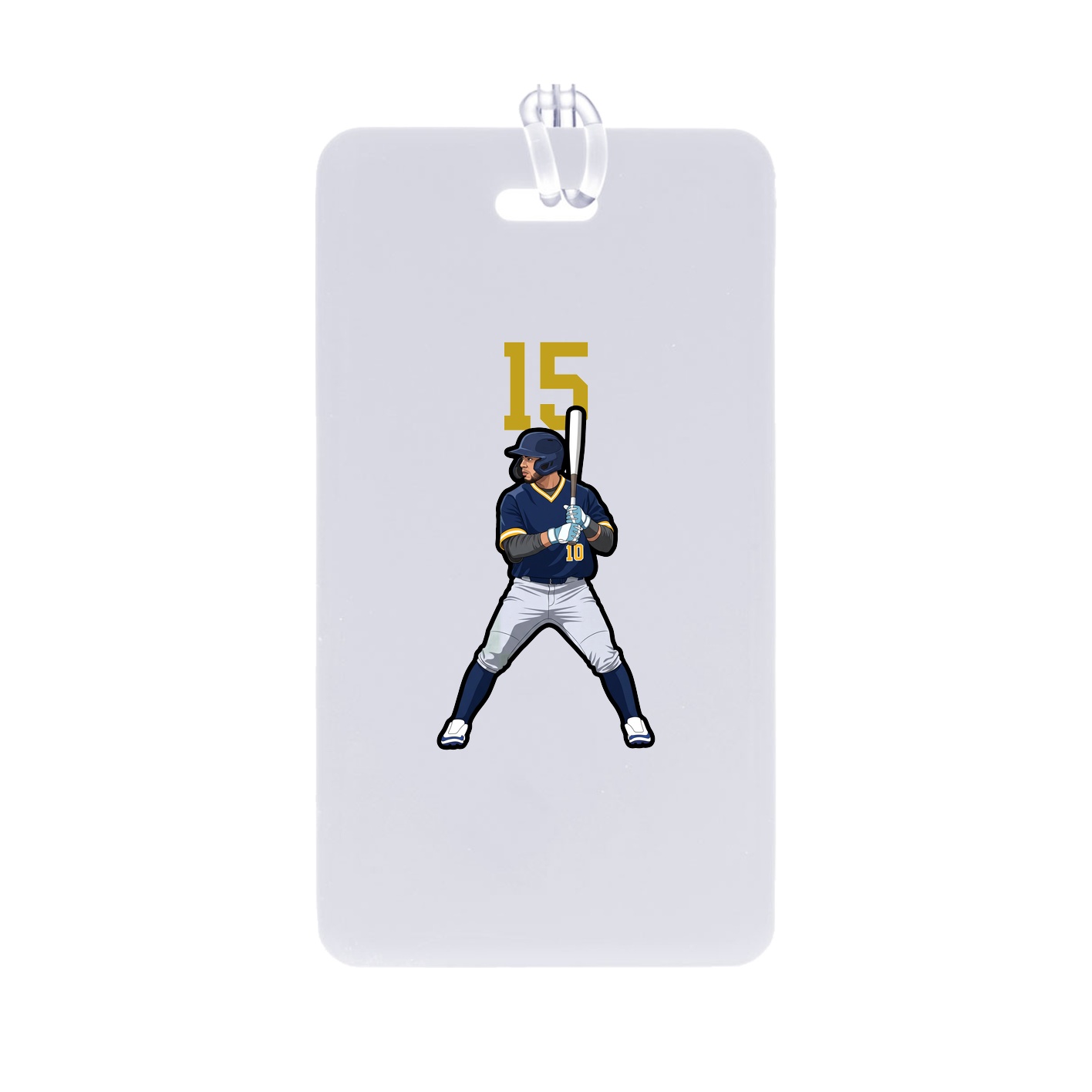 Bag Tag — Number Top in Classic
