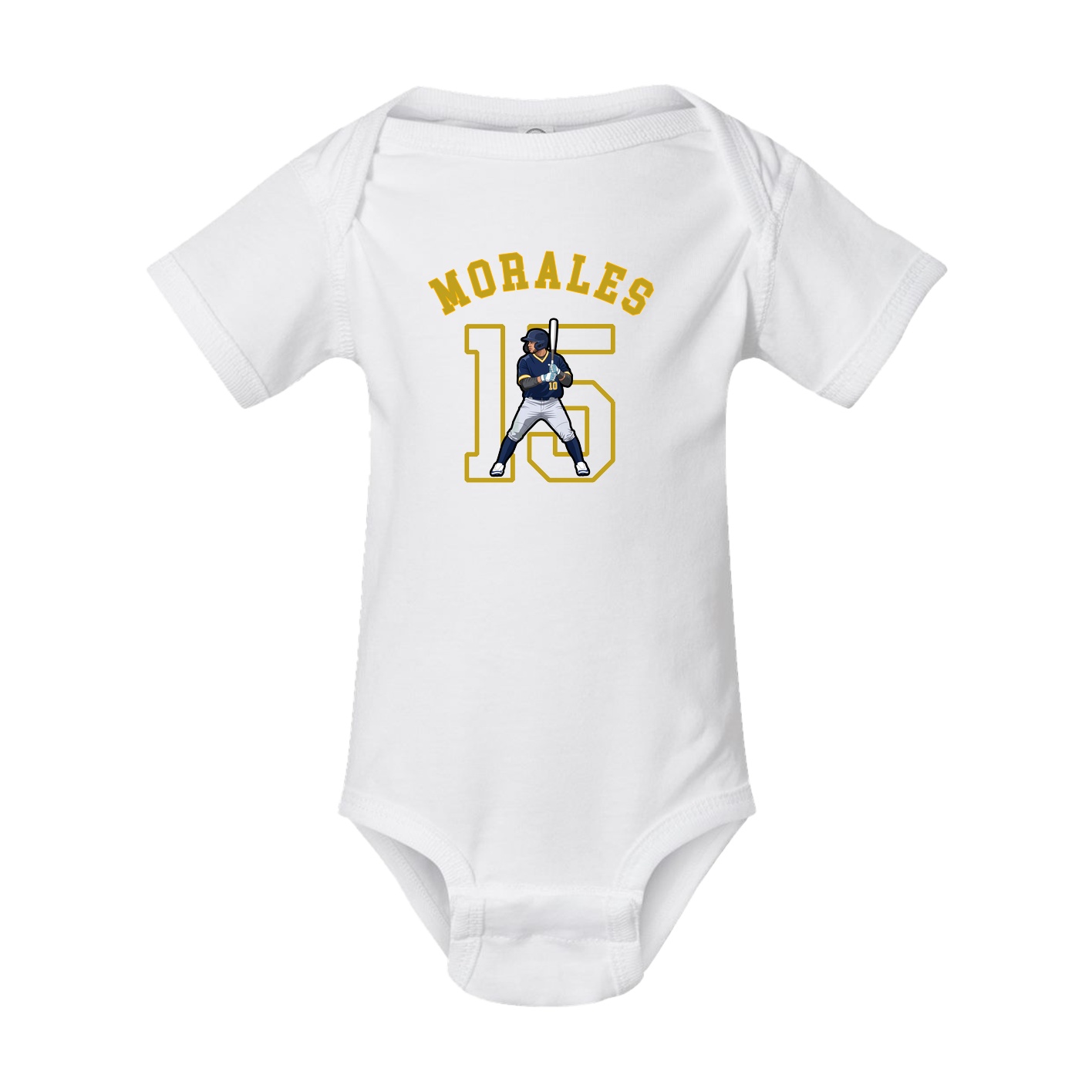 Baby Onesie — Shirsey Arch in White