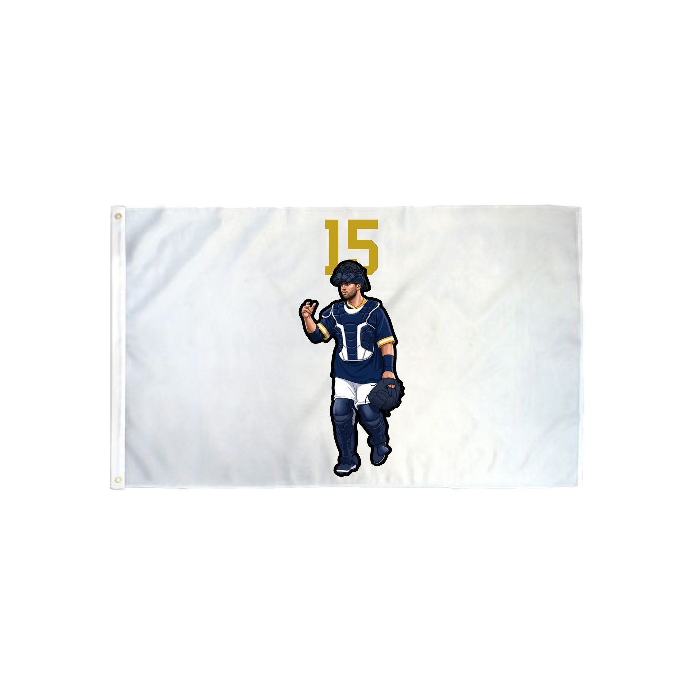 3x5 Flag — Number Top in Classic