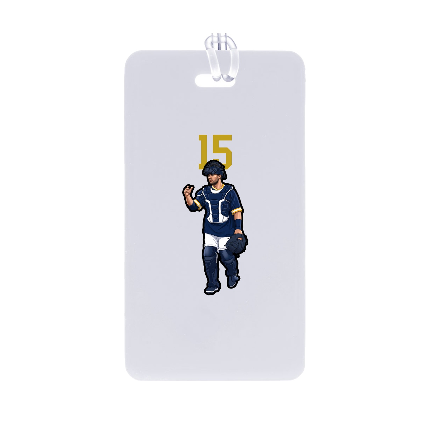Bag Tag — Number Top in Classic