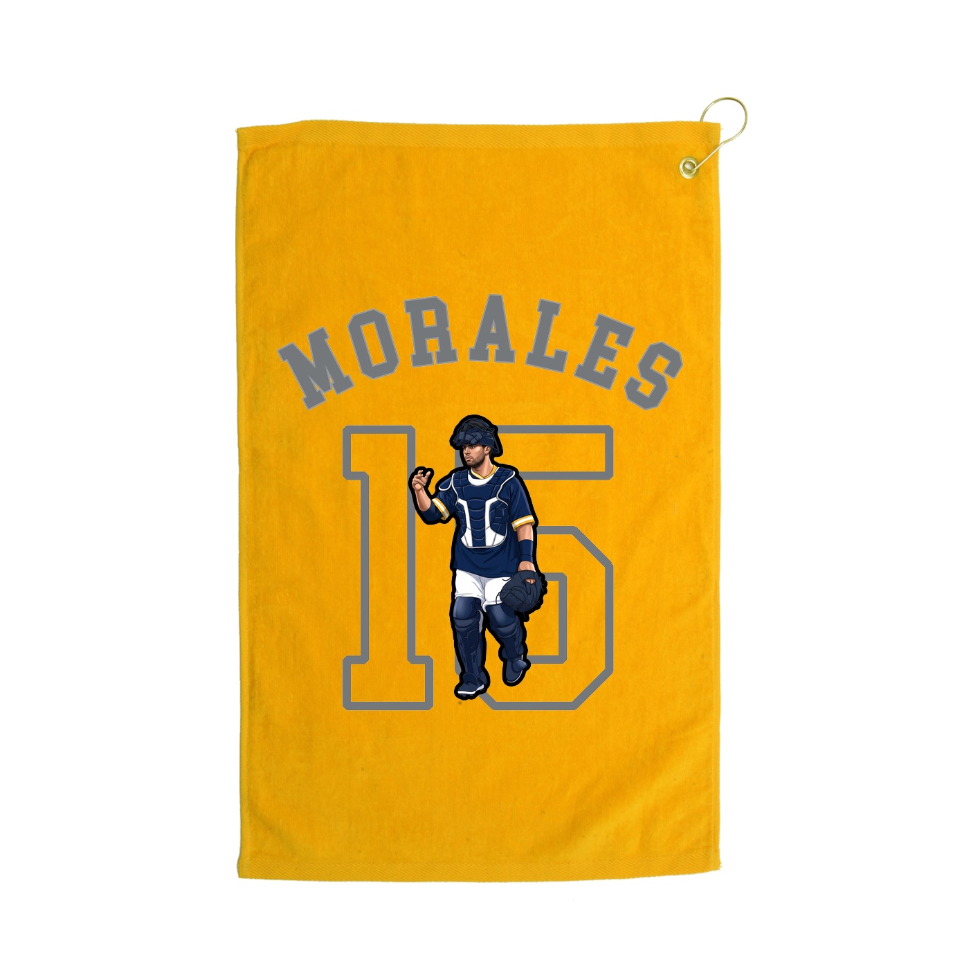 Golf Towel — Shirsey Arch in Gold
