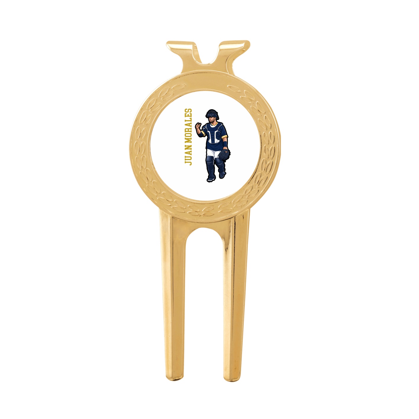 Divot Tool with Ball Marker — Name Vertical in Classic