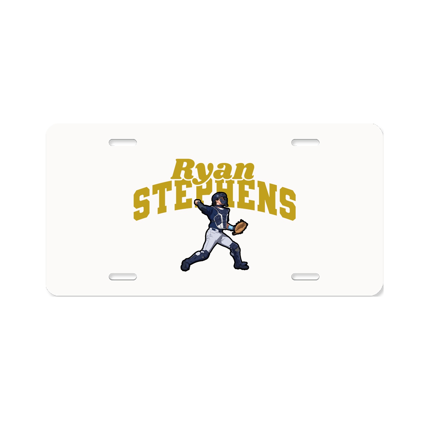 License Plate — Signature Arch in Classic