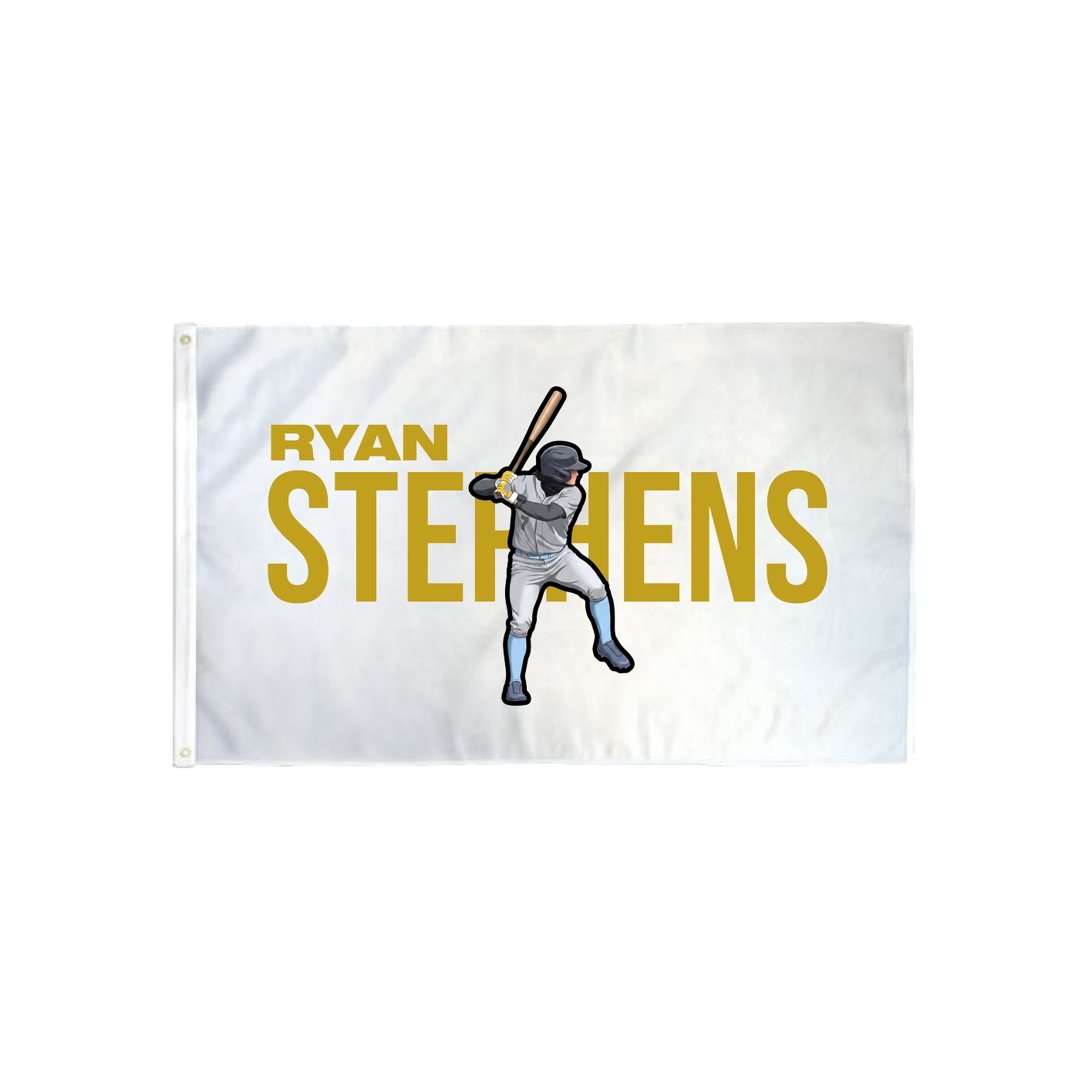 3x5 Flag — Player Name in Classic