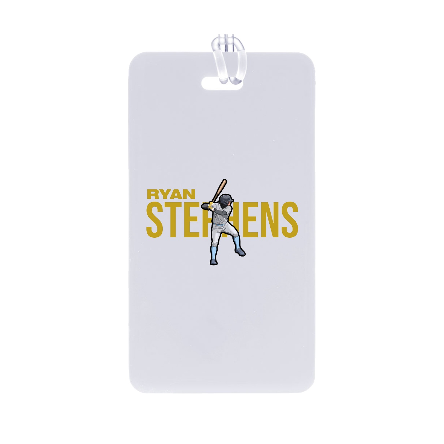 Bag Tag — Player Name in Classic