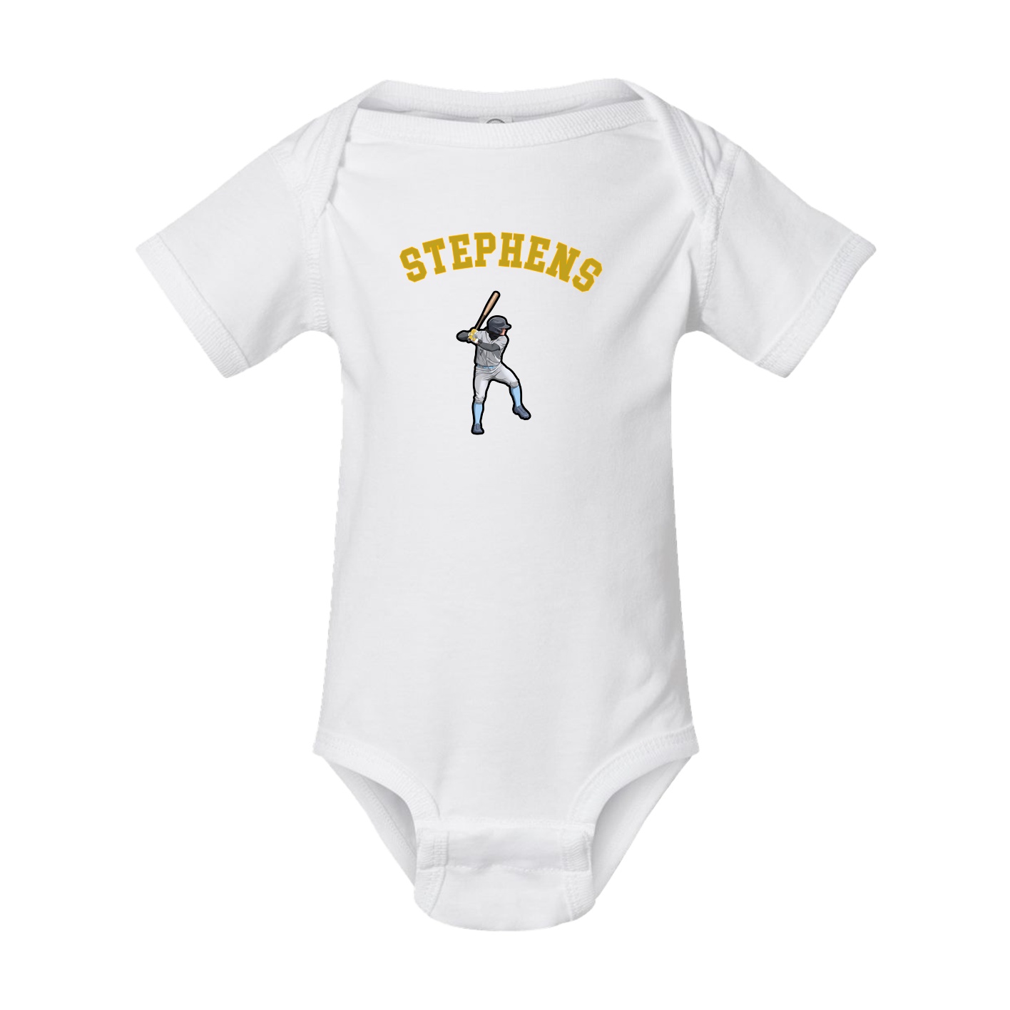 Baby Onesie — Shirsey Arch in White