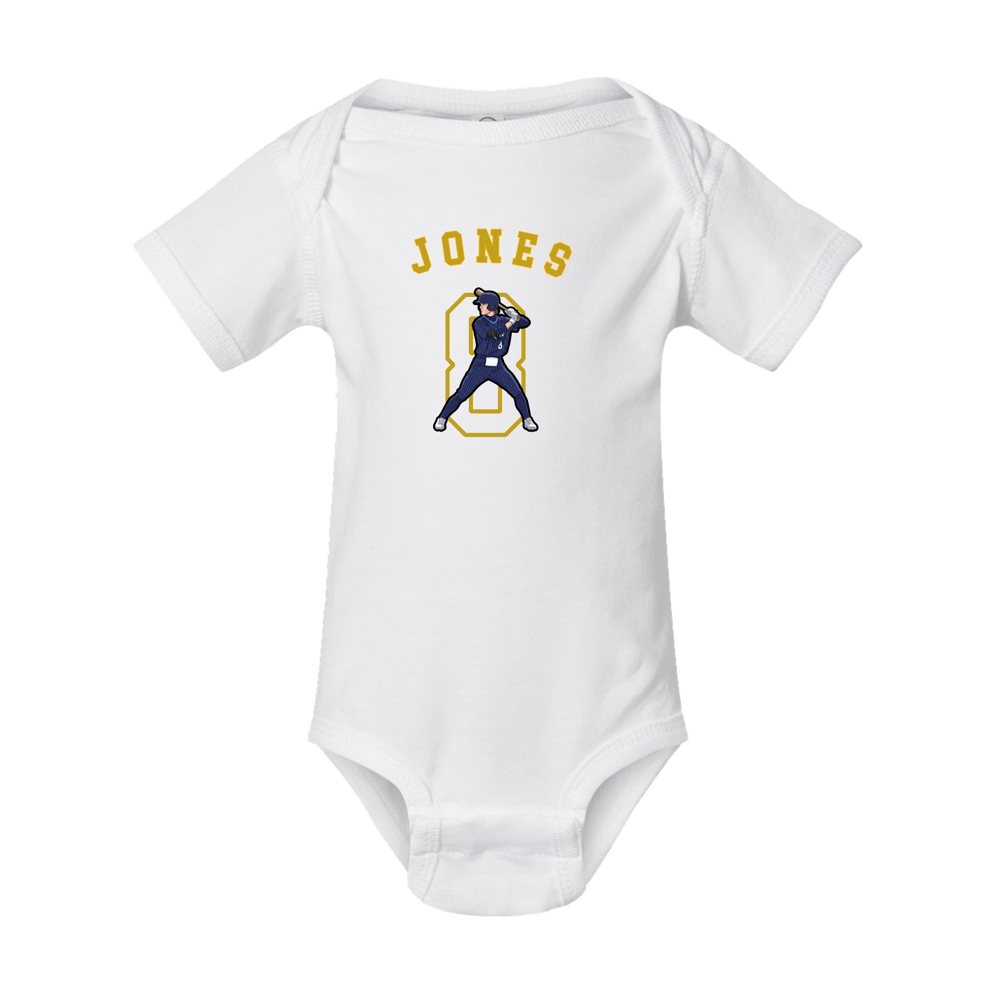 Baby Onesie — Shirsey Arch in White