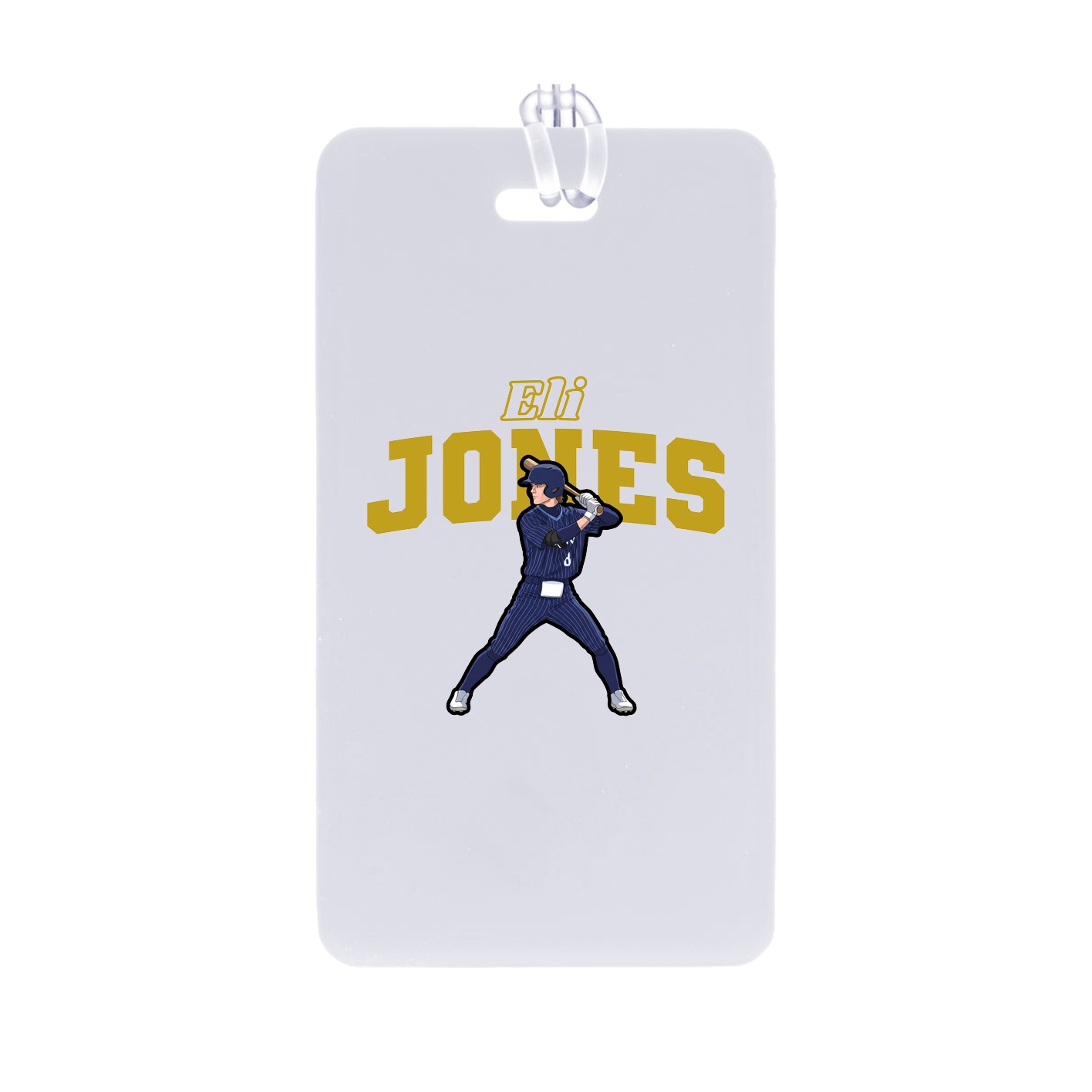 Bag Tag — Name Arch in Classic