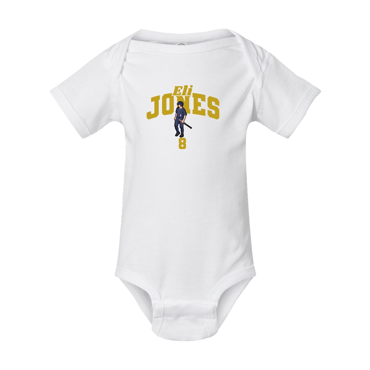 Baby Onesie — Signature Arch in White