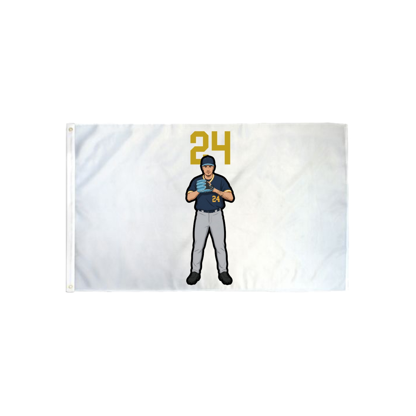 3x5 Flag — Number Top in Classic