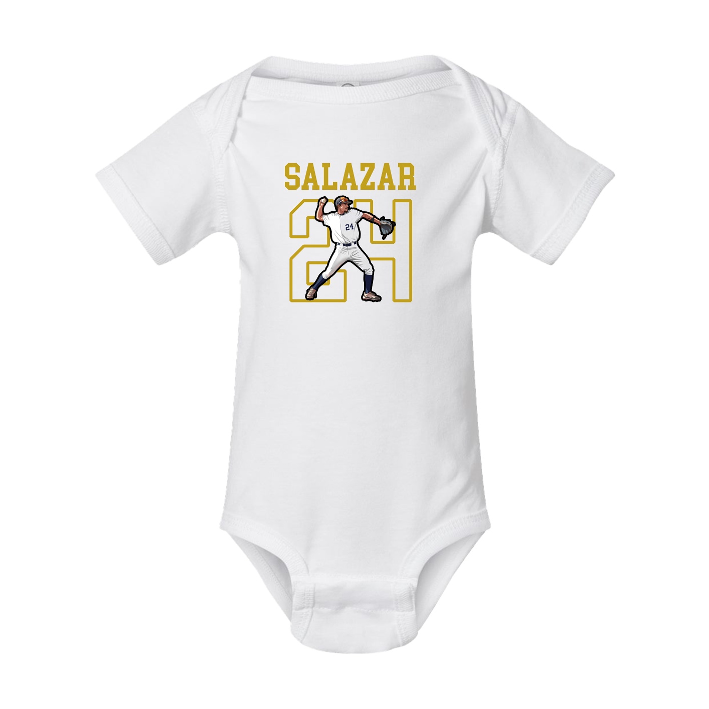 Baby Onesie — Shirsey in White
