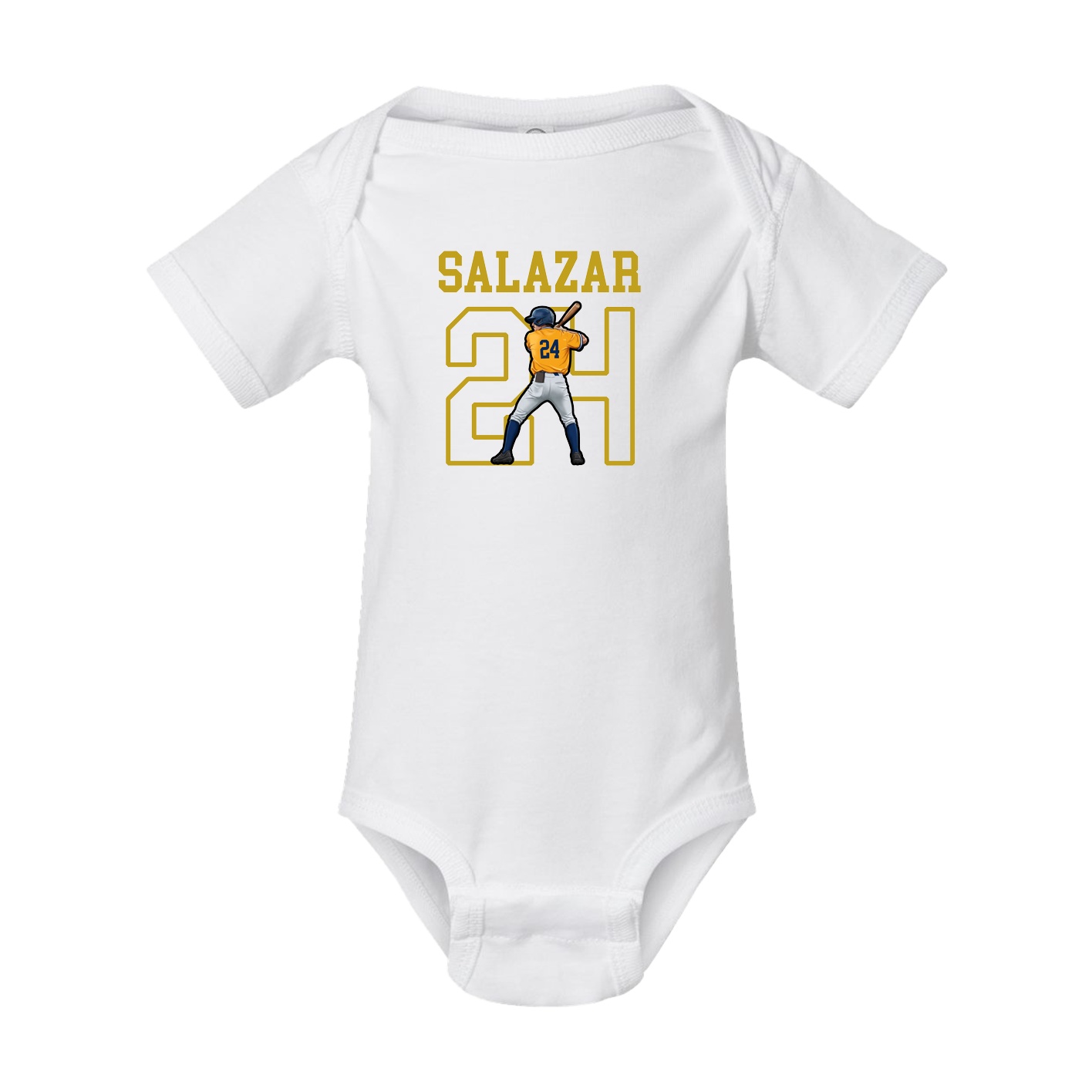 Baby Onesie — Shirsey in White