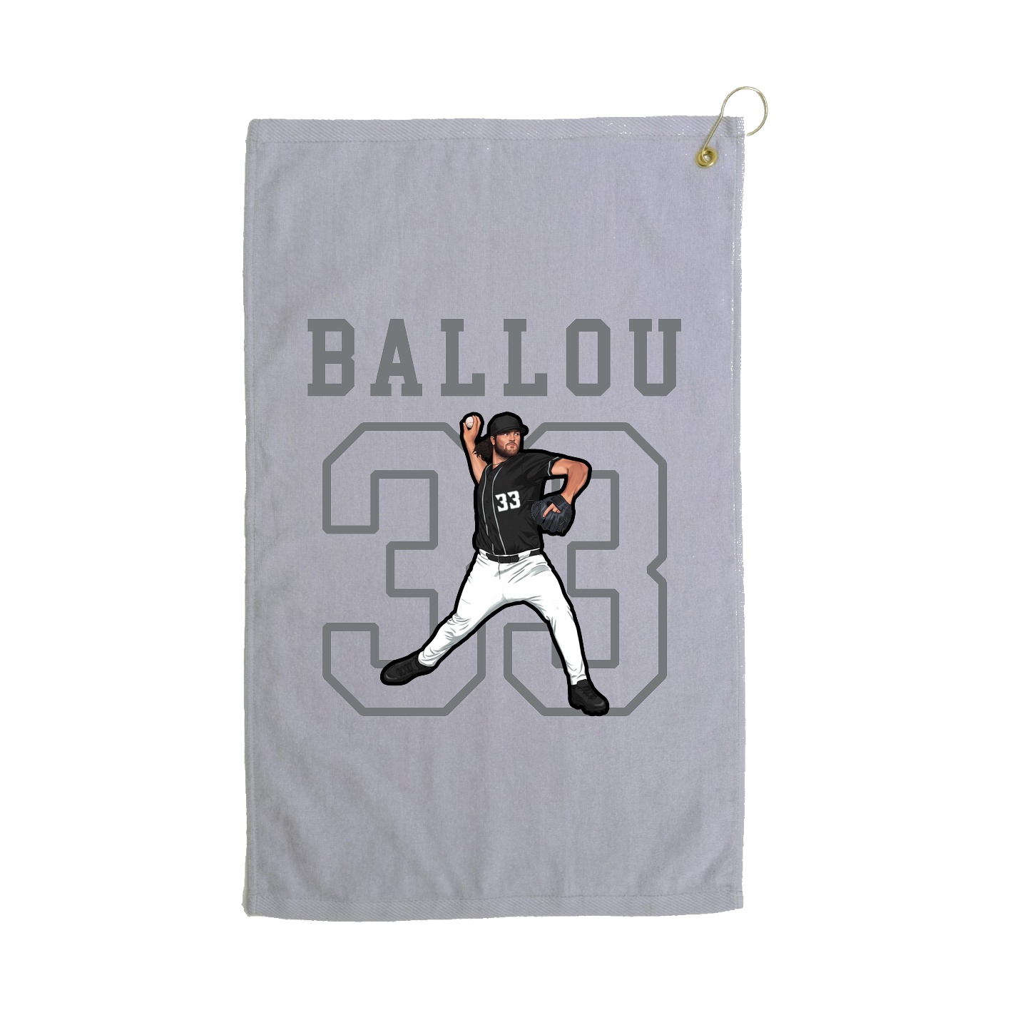 Golf Towel — Shirsey in Grey