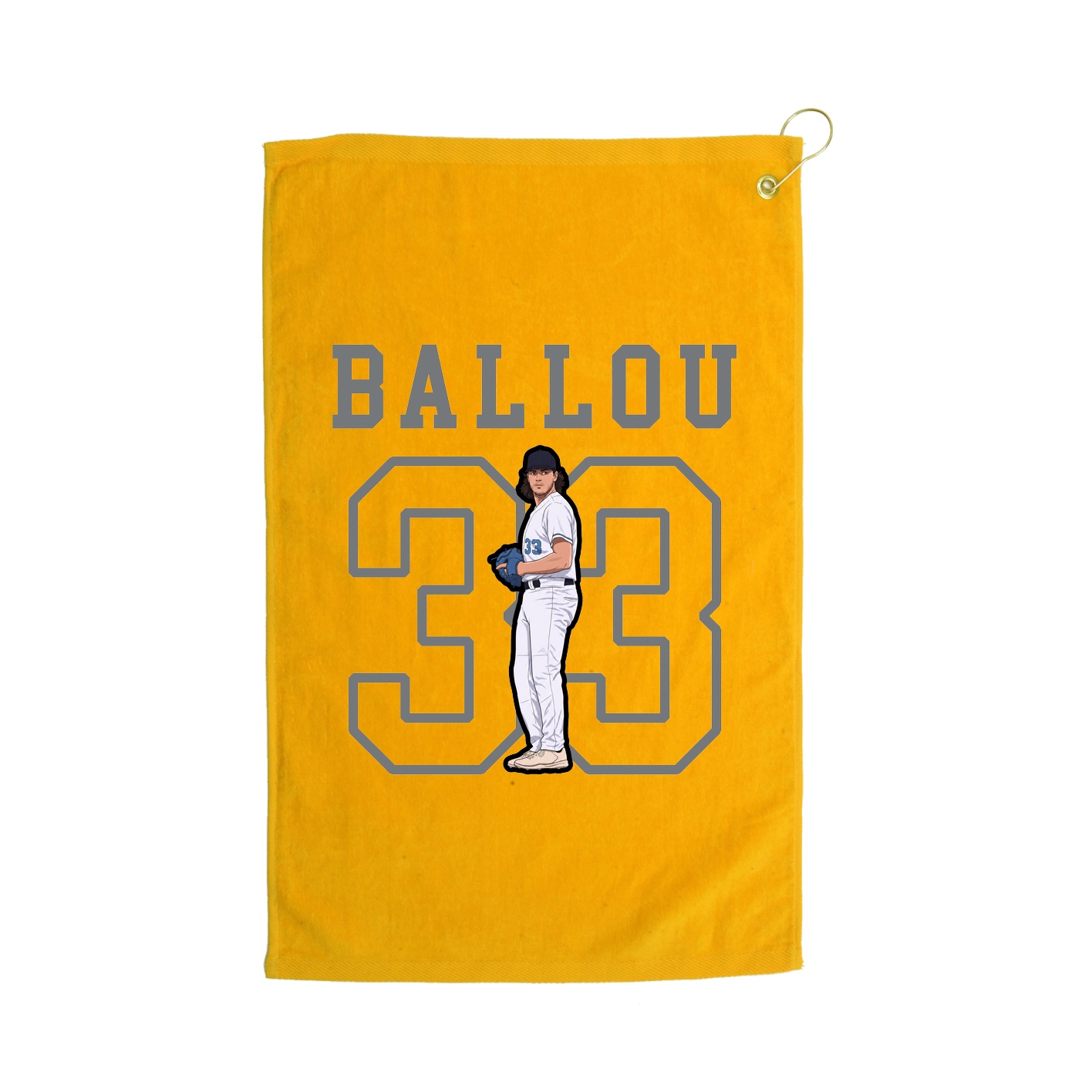 Golf Towel — Shirsey in Gold