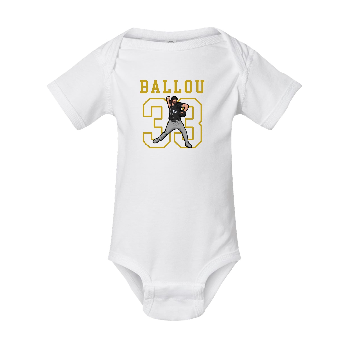 Baby Onesie — Shirsey in White