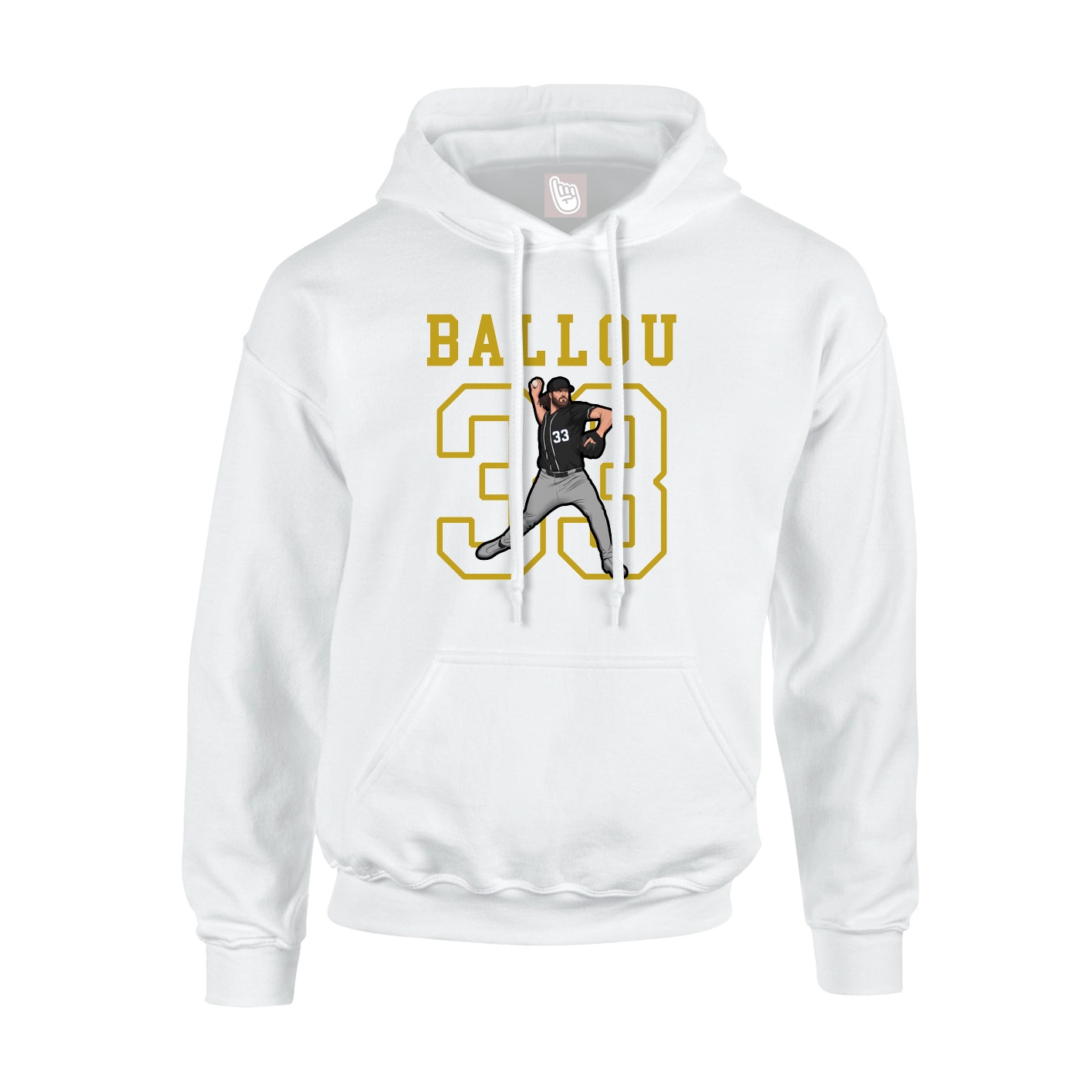 Youth Hoodie — Shirsey in White