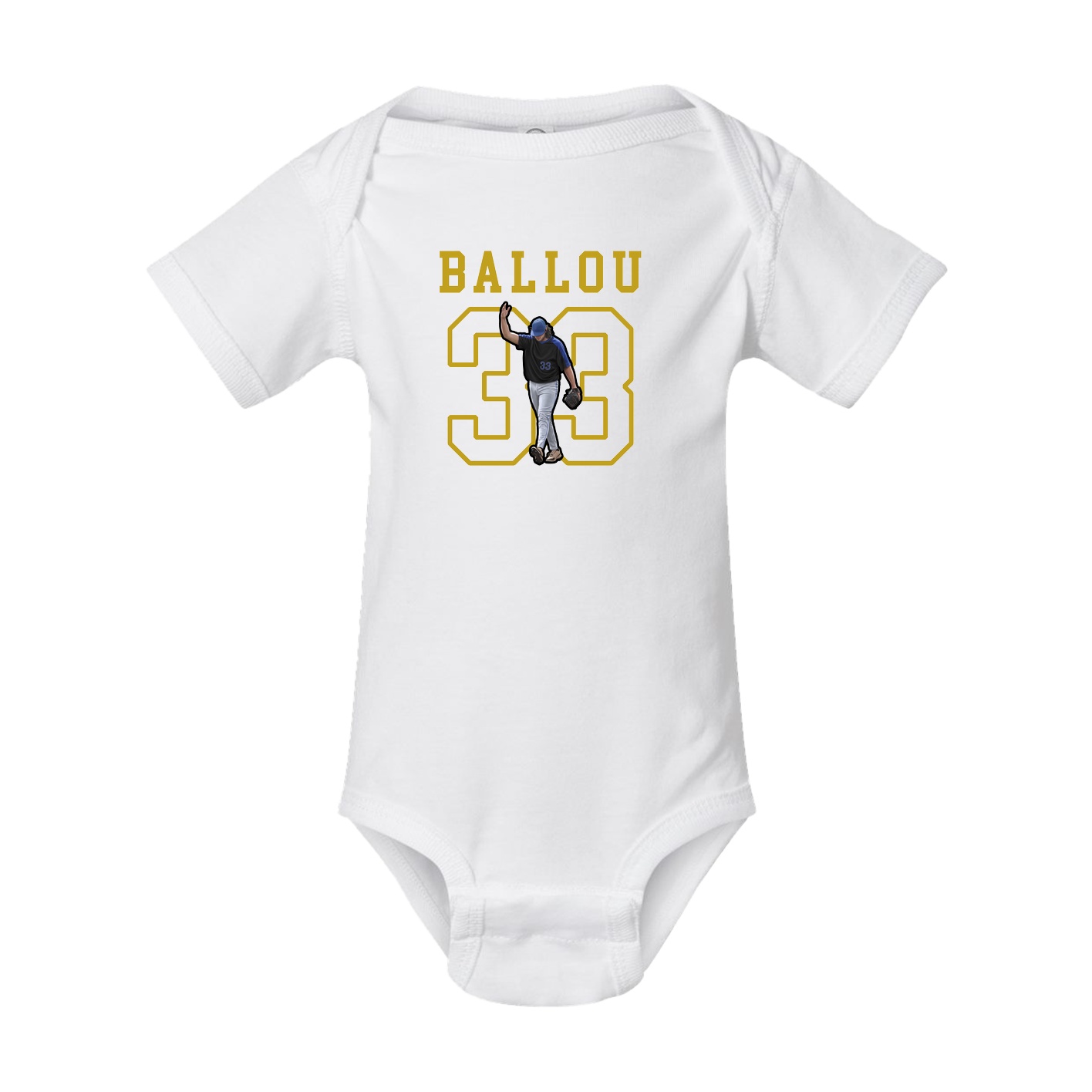 Baby Onesie — Shirsey in White