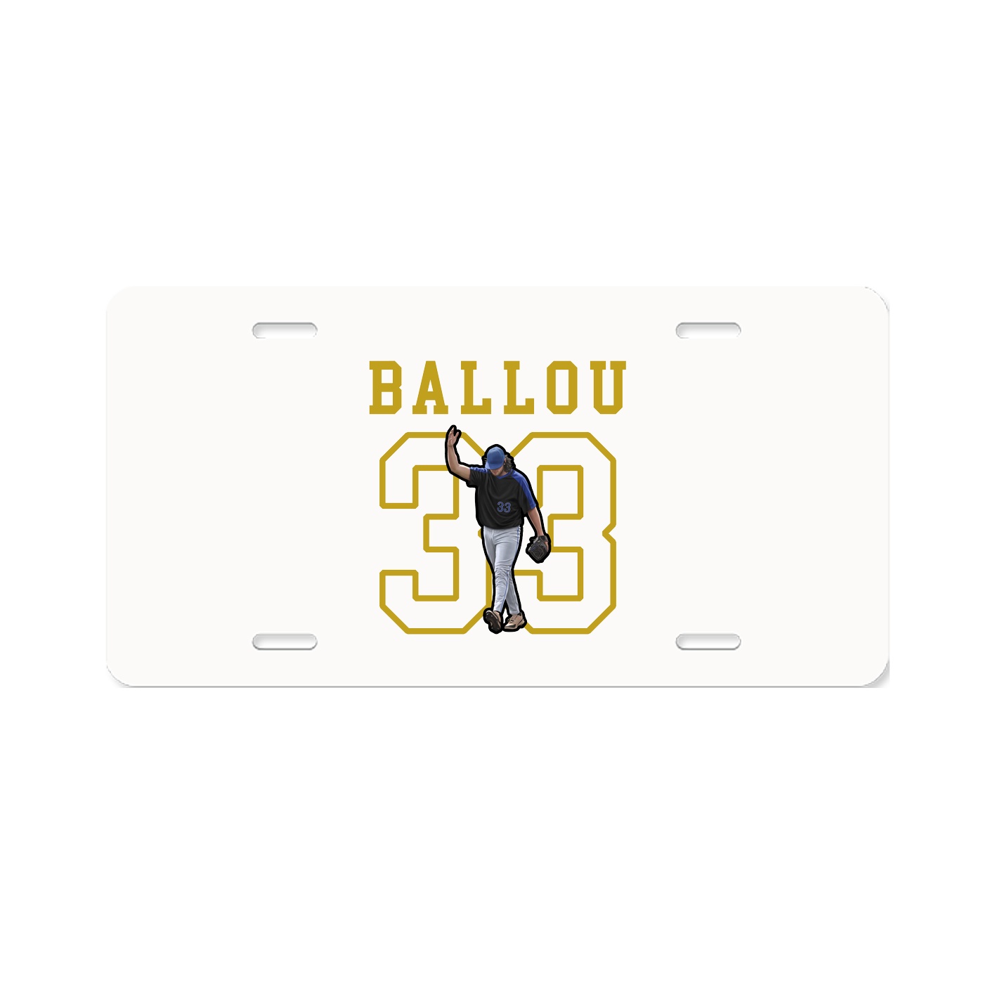 License Plate — Shirsey in Classic