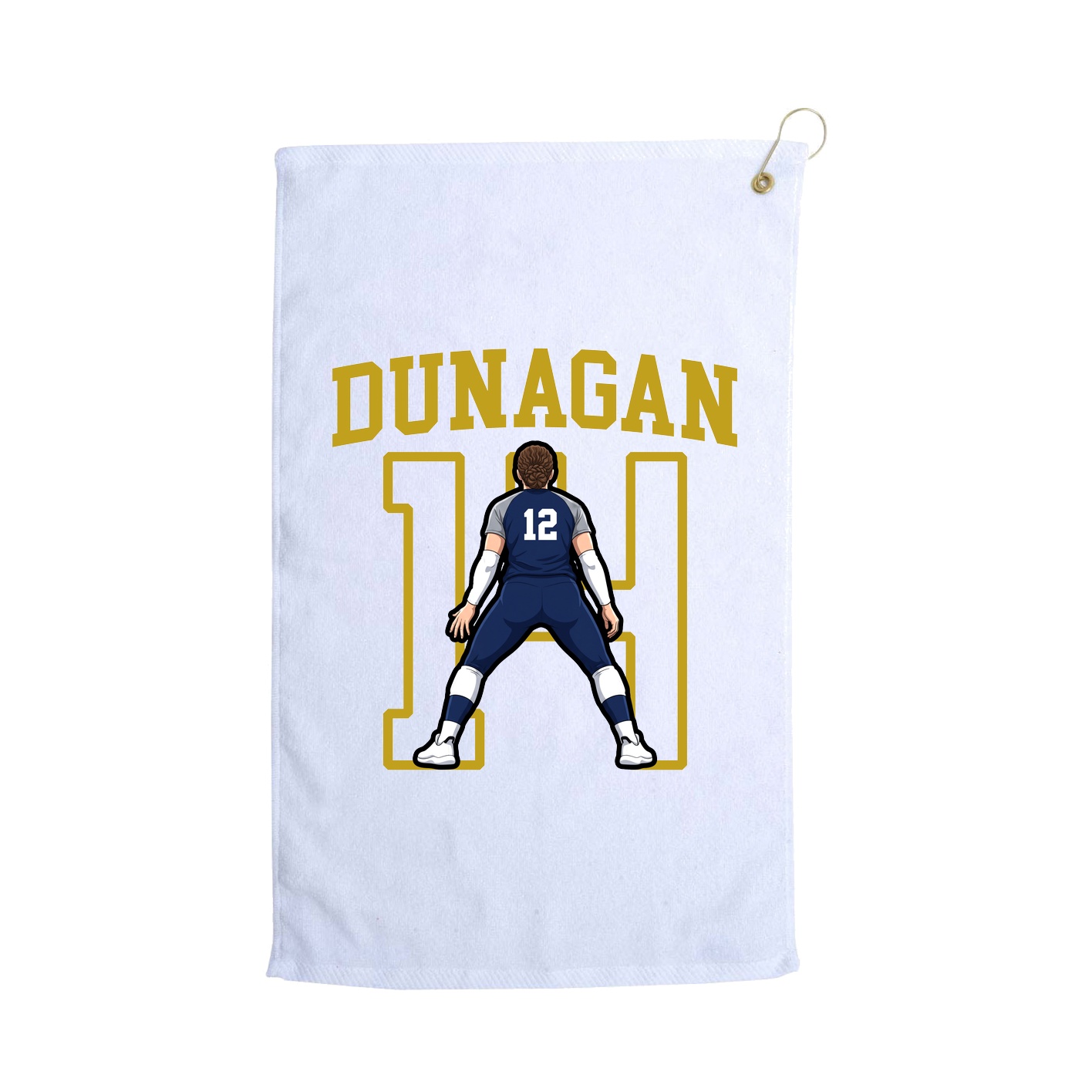 Golf Towel — Shirsey in White