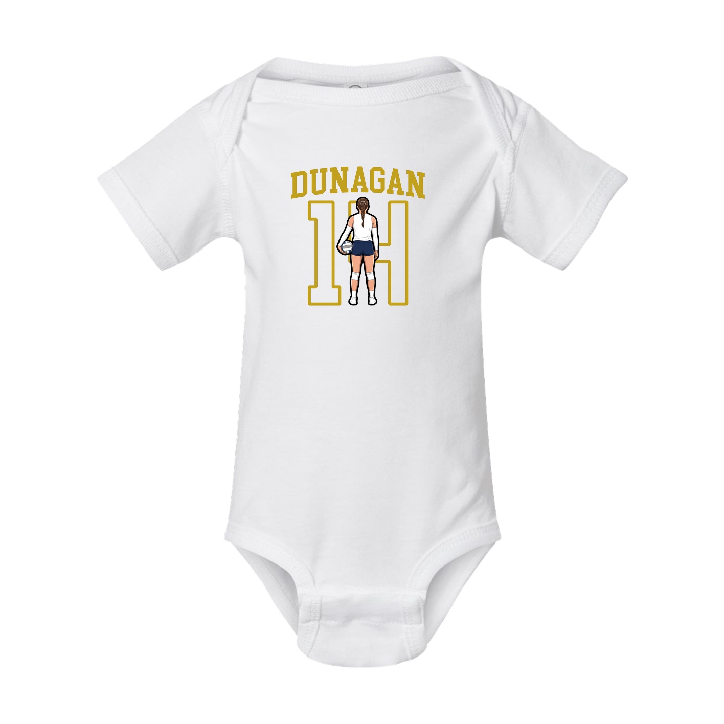 Baby Onesie — Shirsey in White