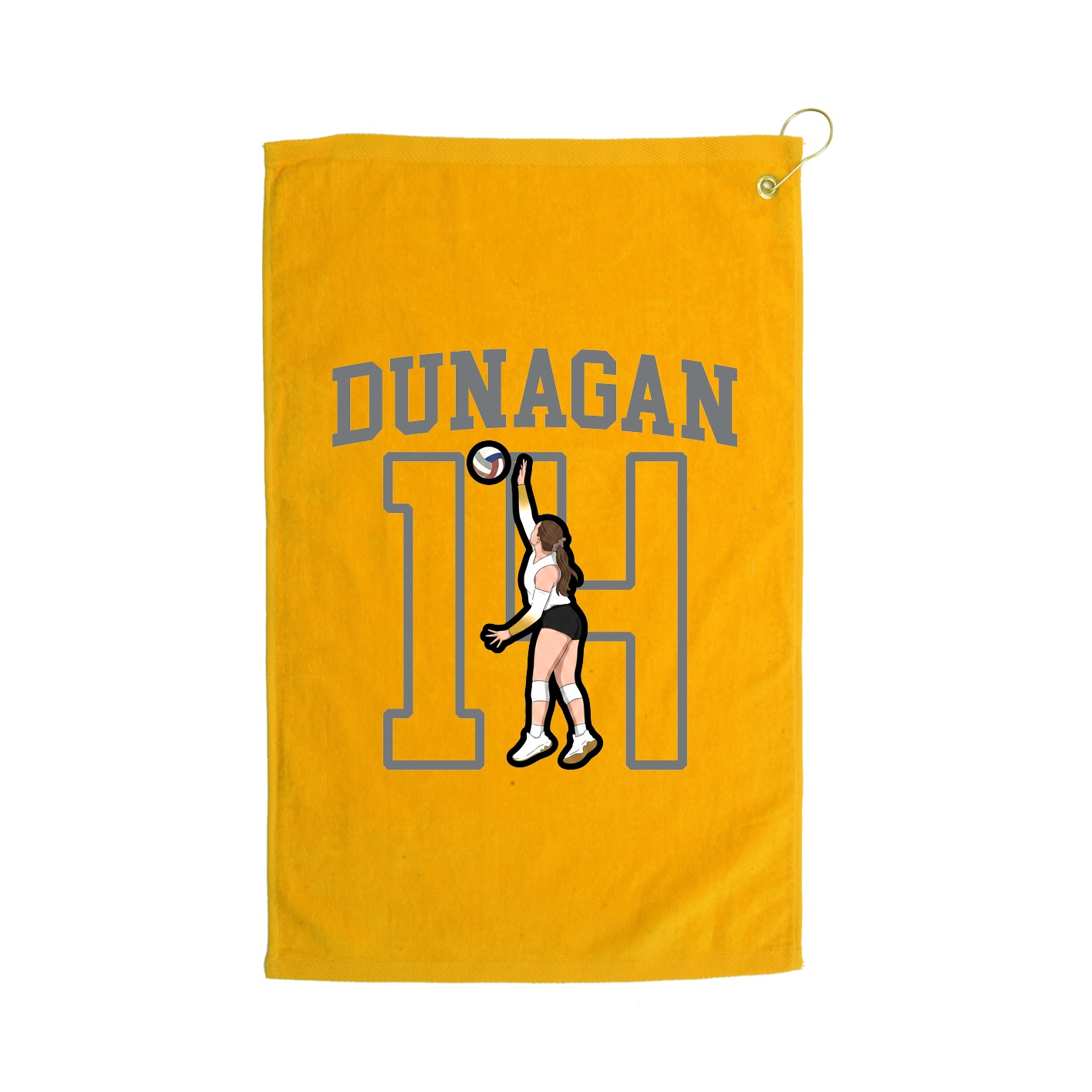 Golf Towel — Shirsey in Gold