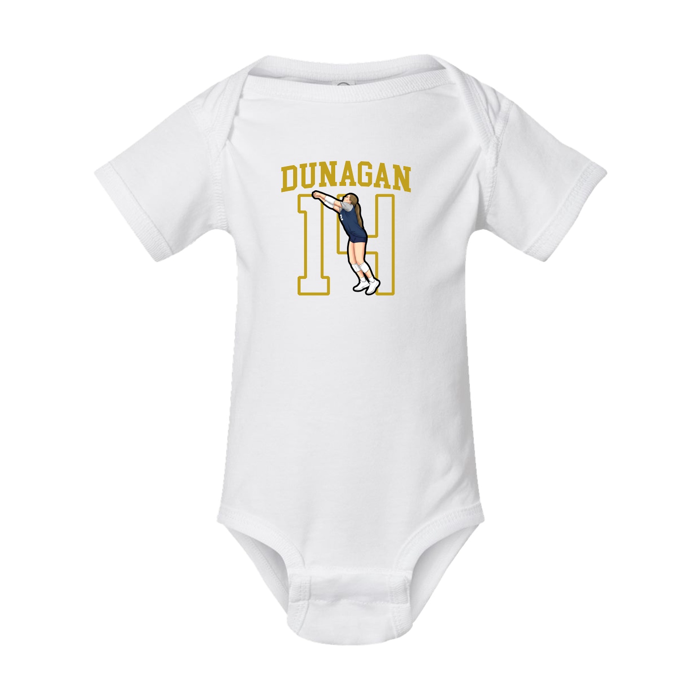 Baby Onesie — Shirsey in White