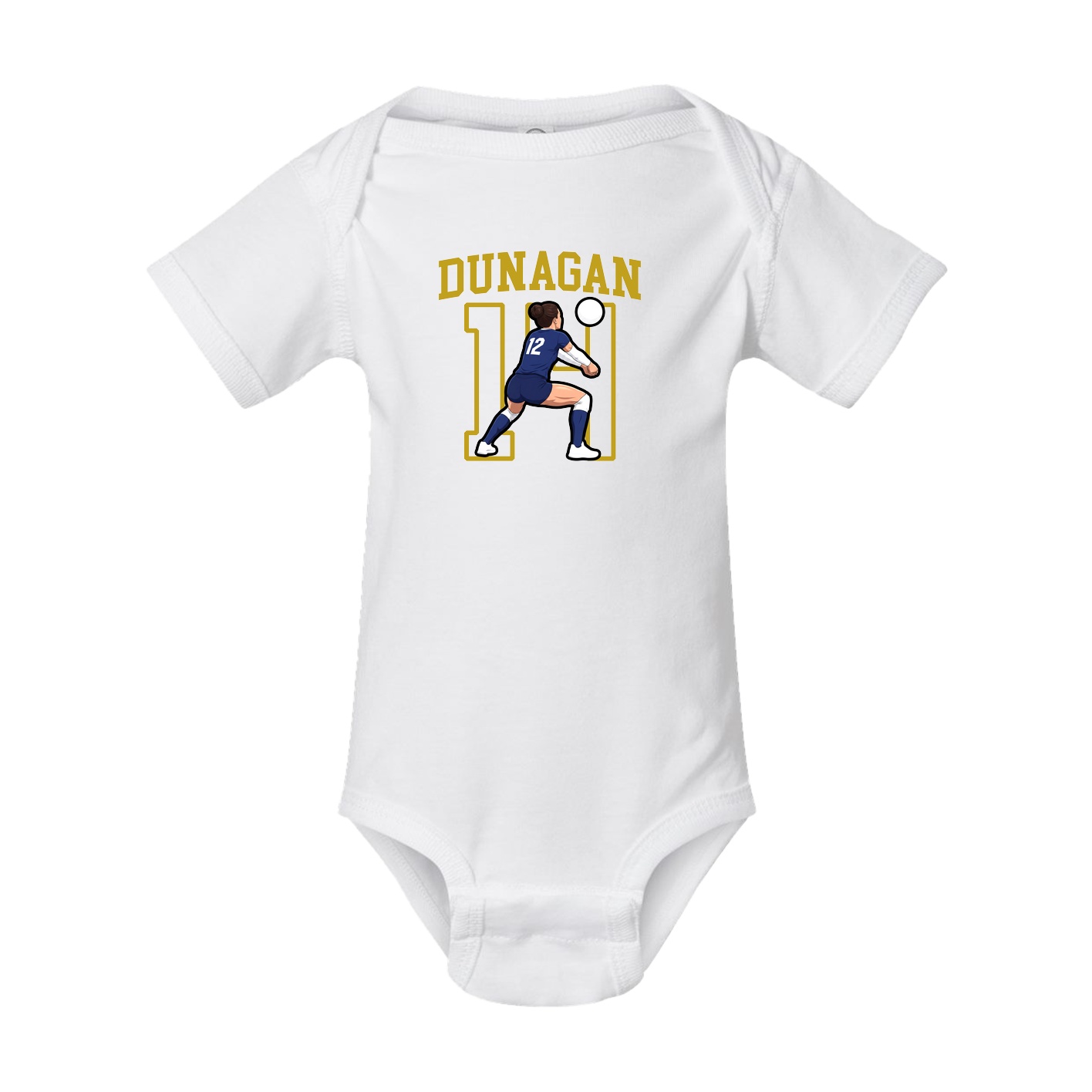 Baby Onesie — Shirsey in White