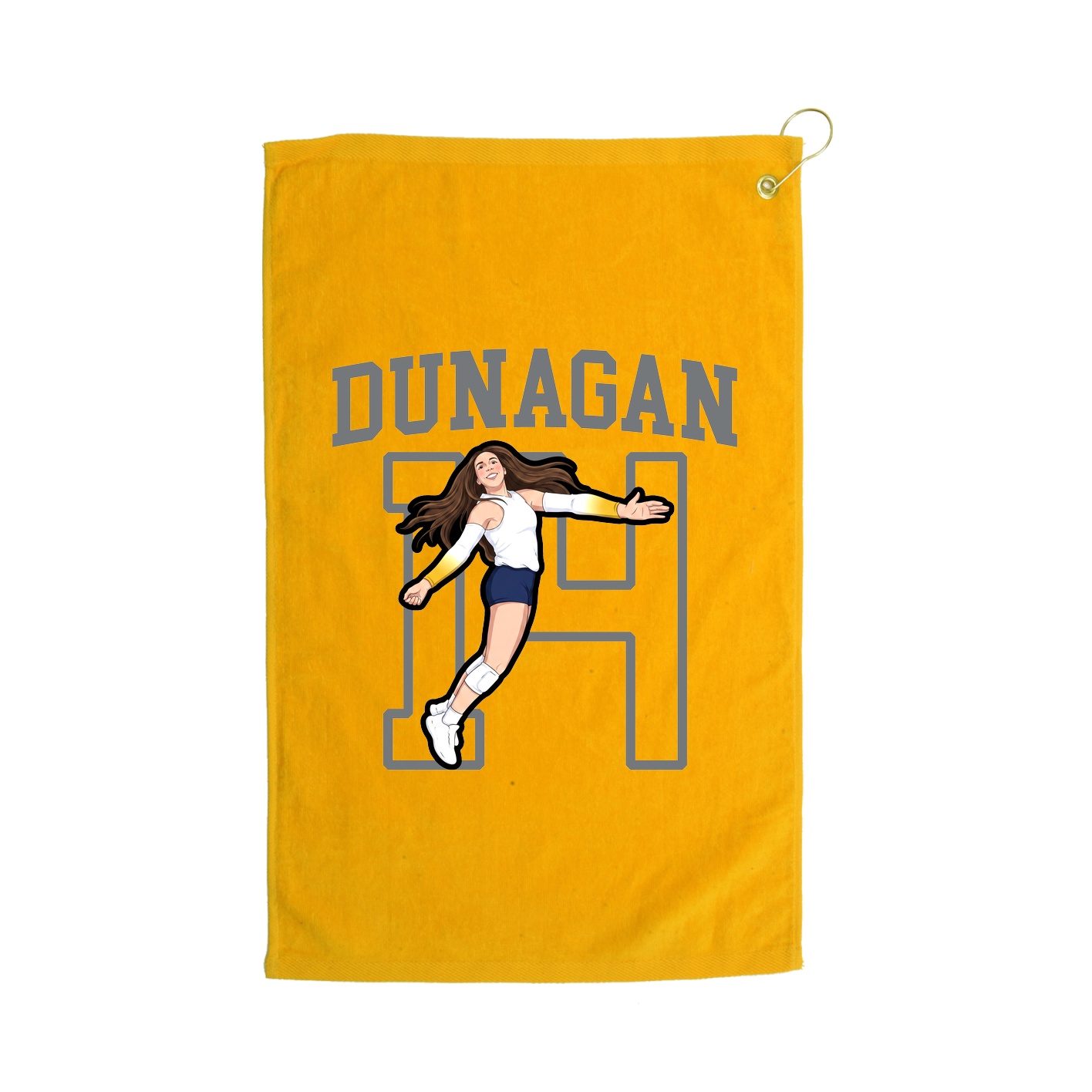 Golf Towel — Shirsey in Gold