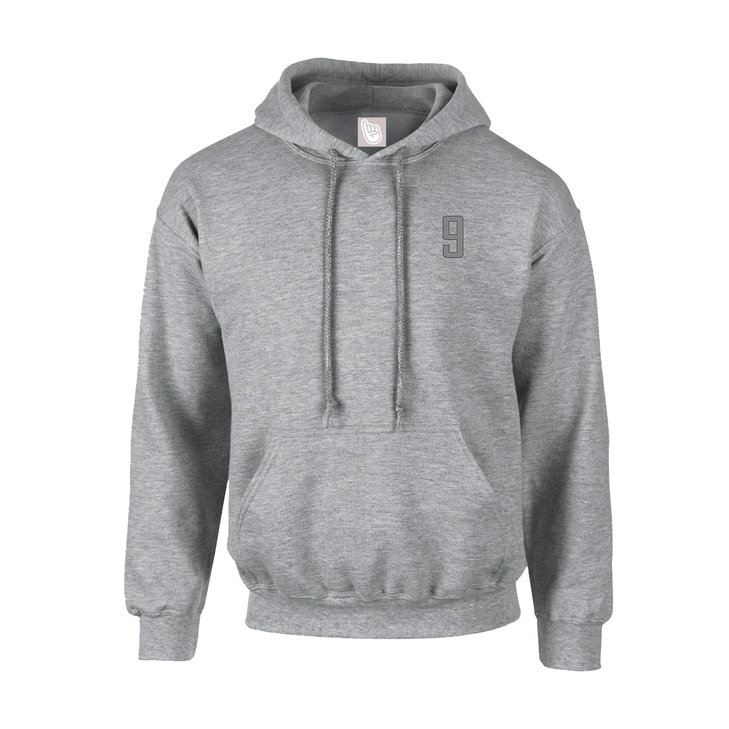 Youth Hoodie — Front Shirsy in Grey