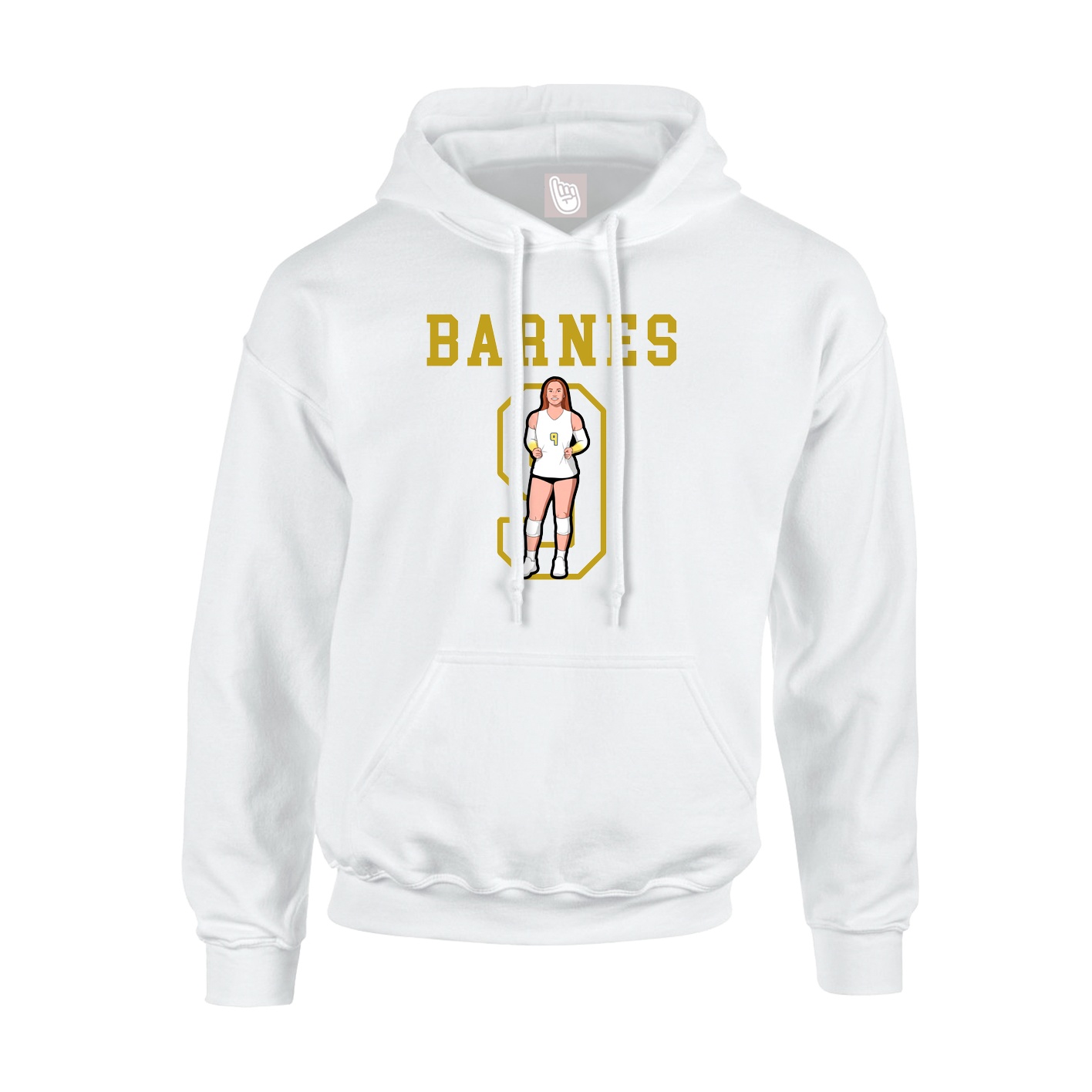 Youth Hoodie — Shirsey in White