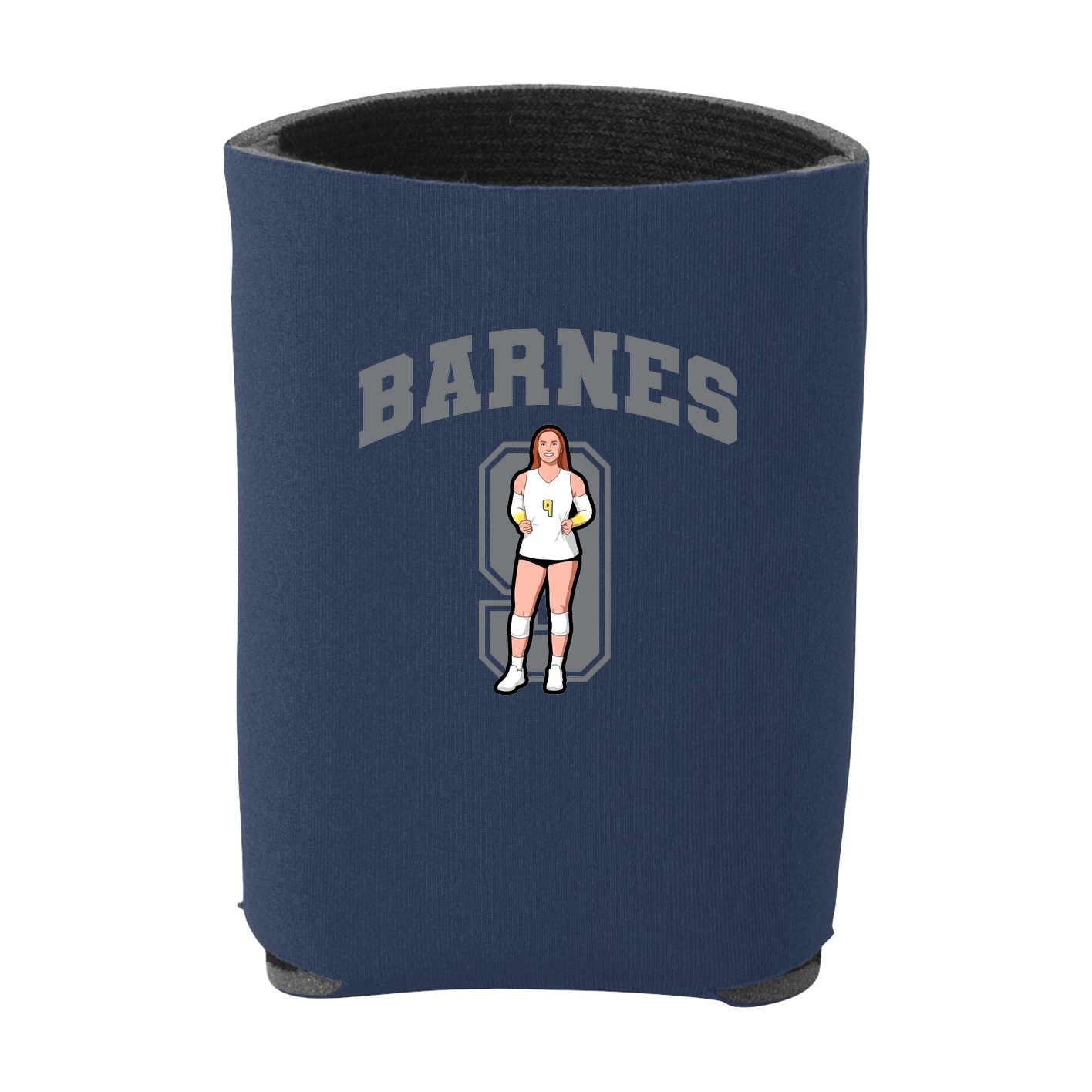 Can Holder — Number in Navy
