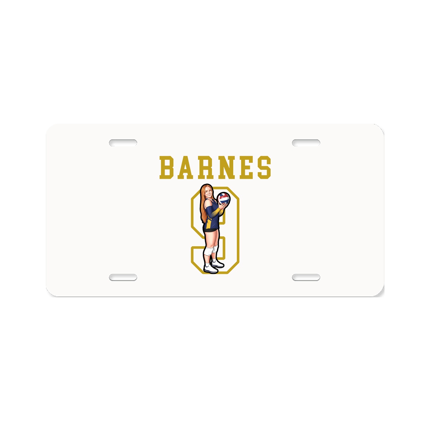 License Plate — Shirsey in Classic
