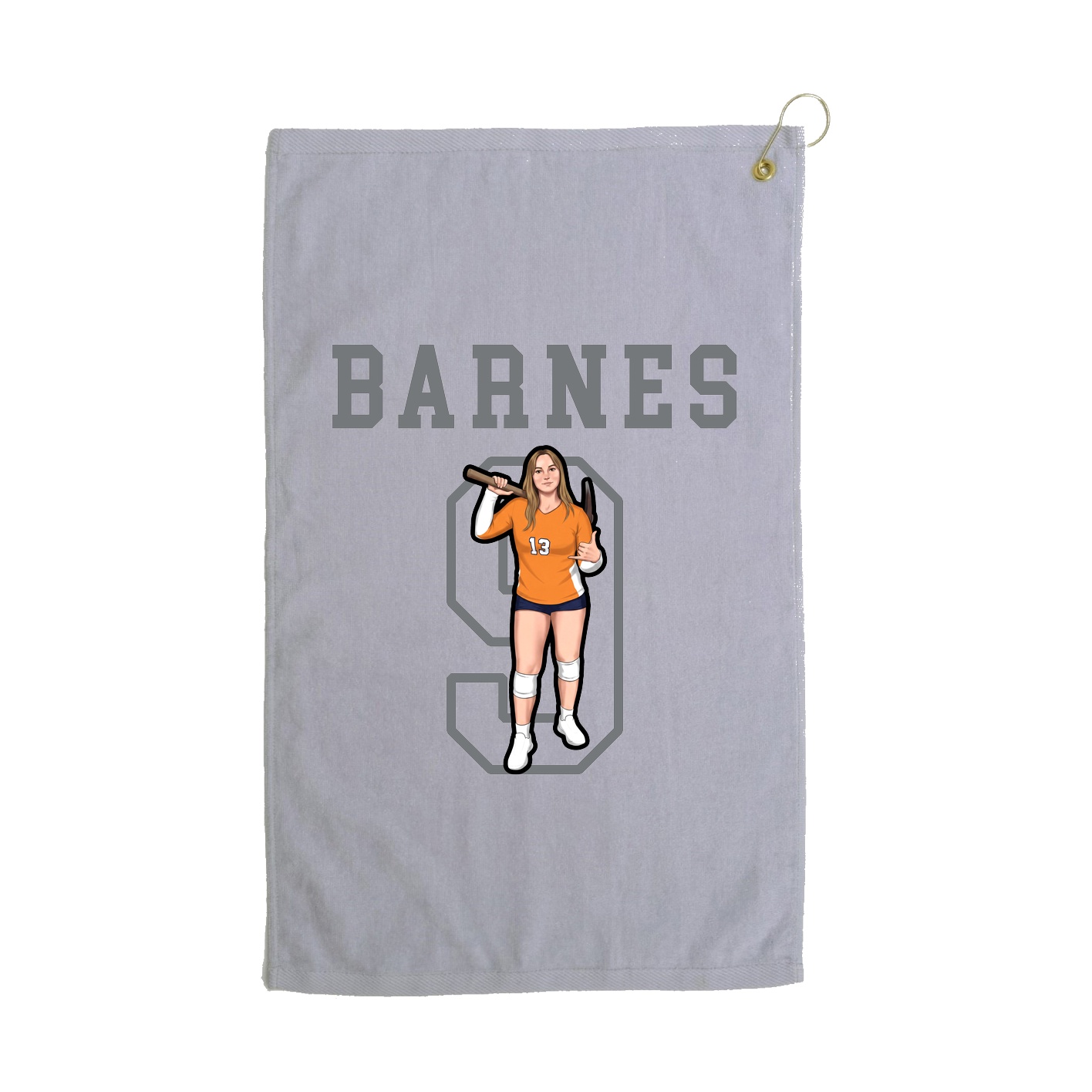 Golf Towel — Shirsey in Grey