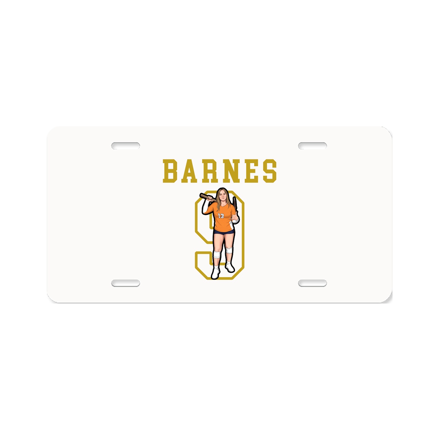 License Plate — Shirsey in Classic