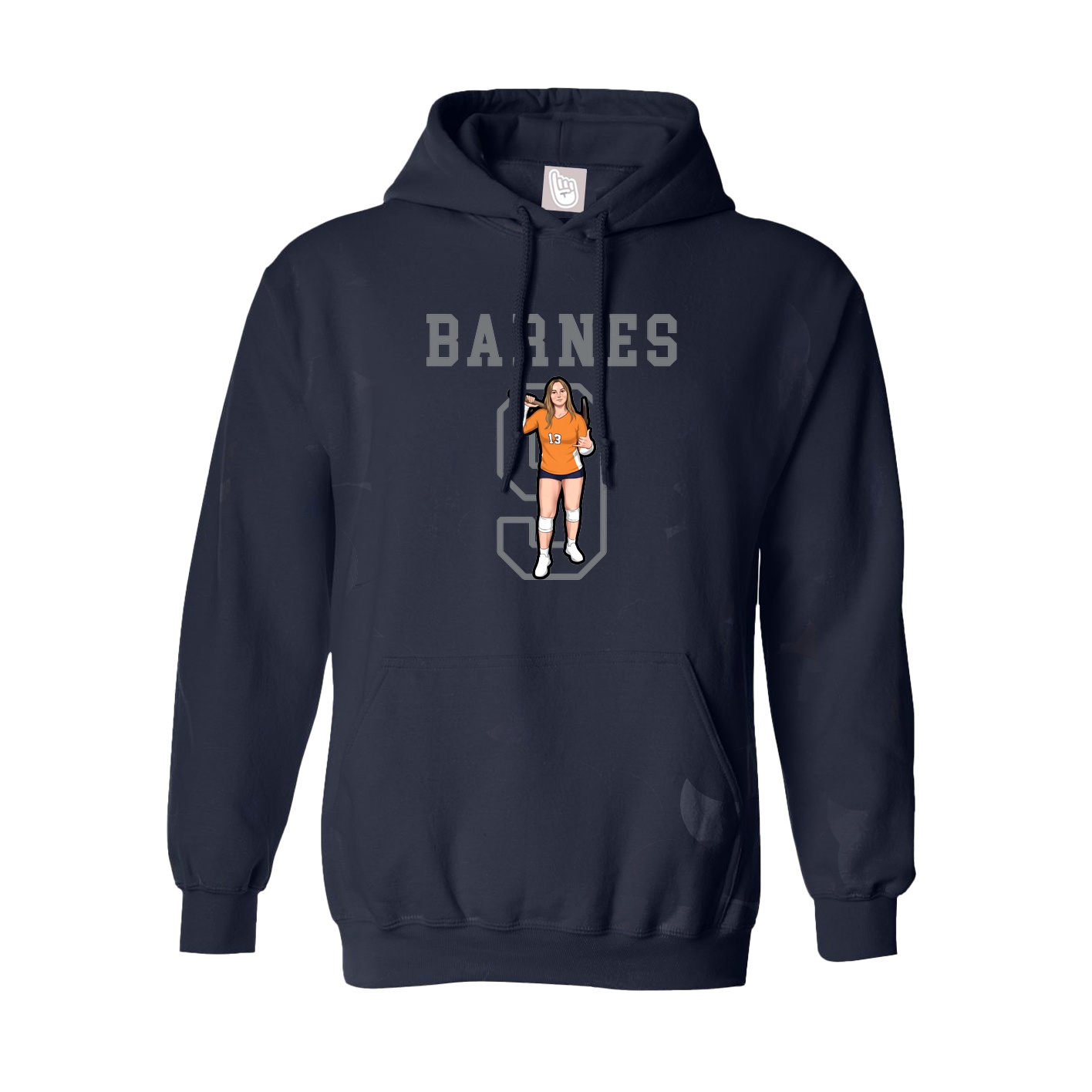 Youth Hoodie — Shirsey in Navy