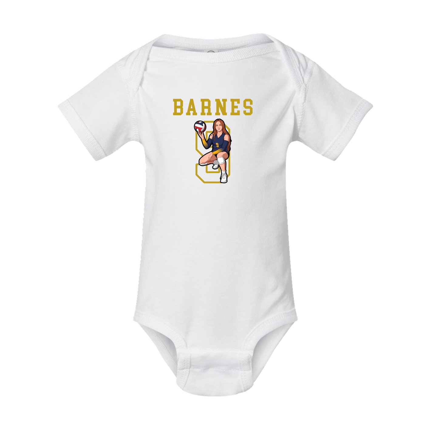 Baby Onesie — Shirsey in White