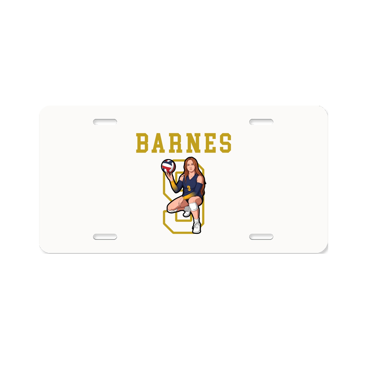 License Plate — Shirsey in Classic