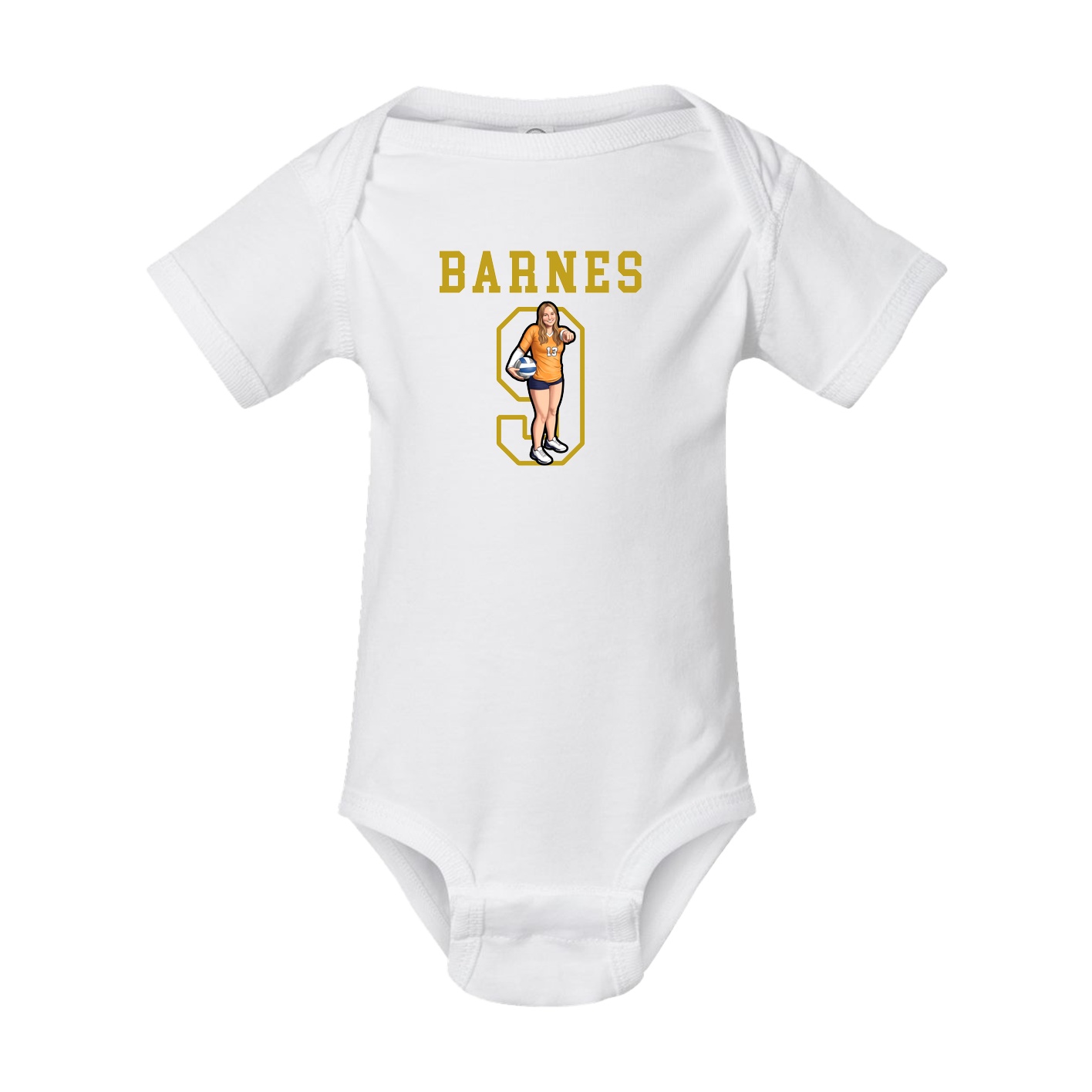 Baby Onesie — Shirsey in White