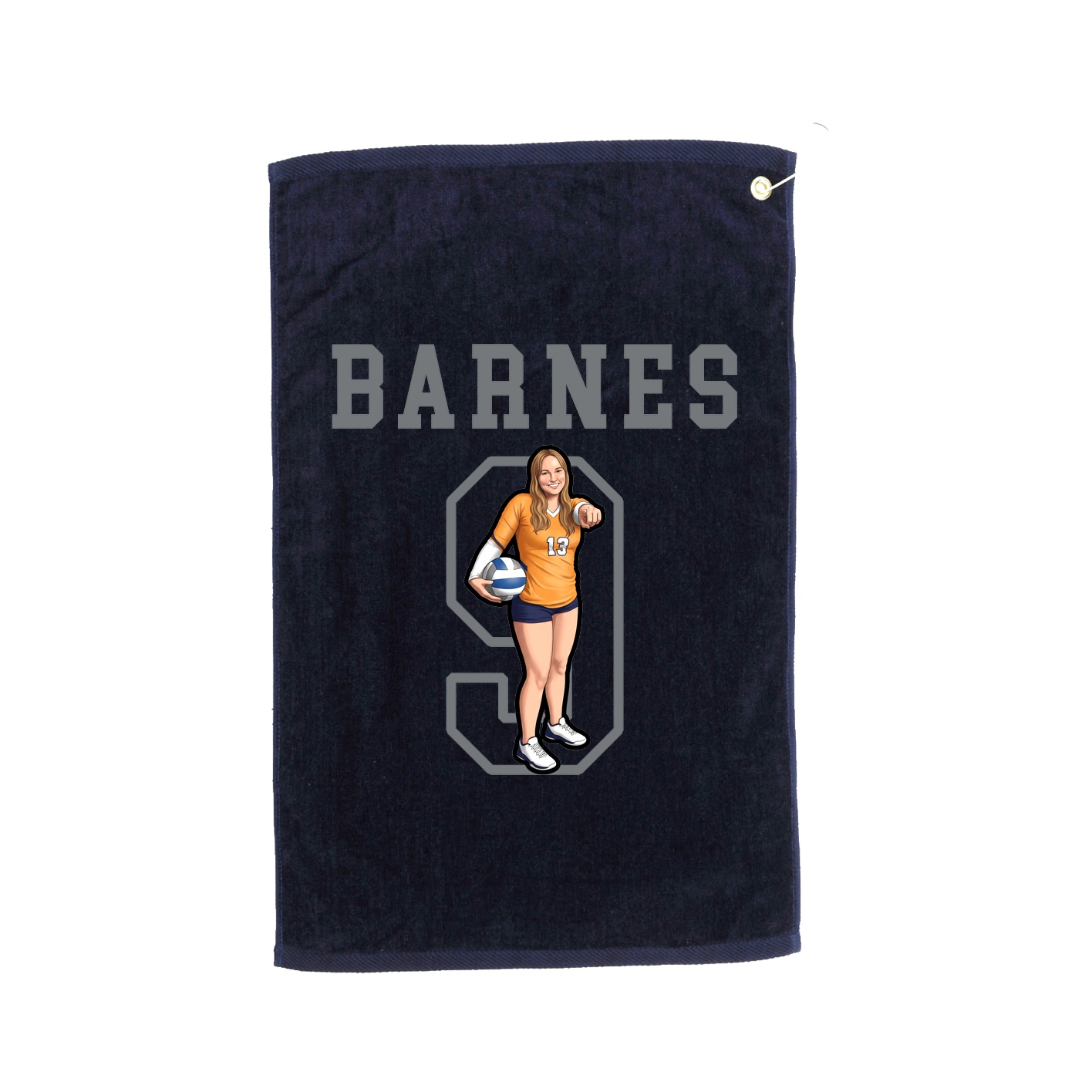 Golf Towel — Shirsey in Navy