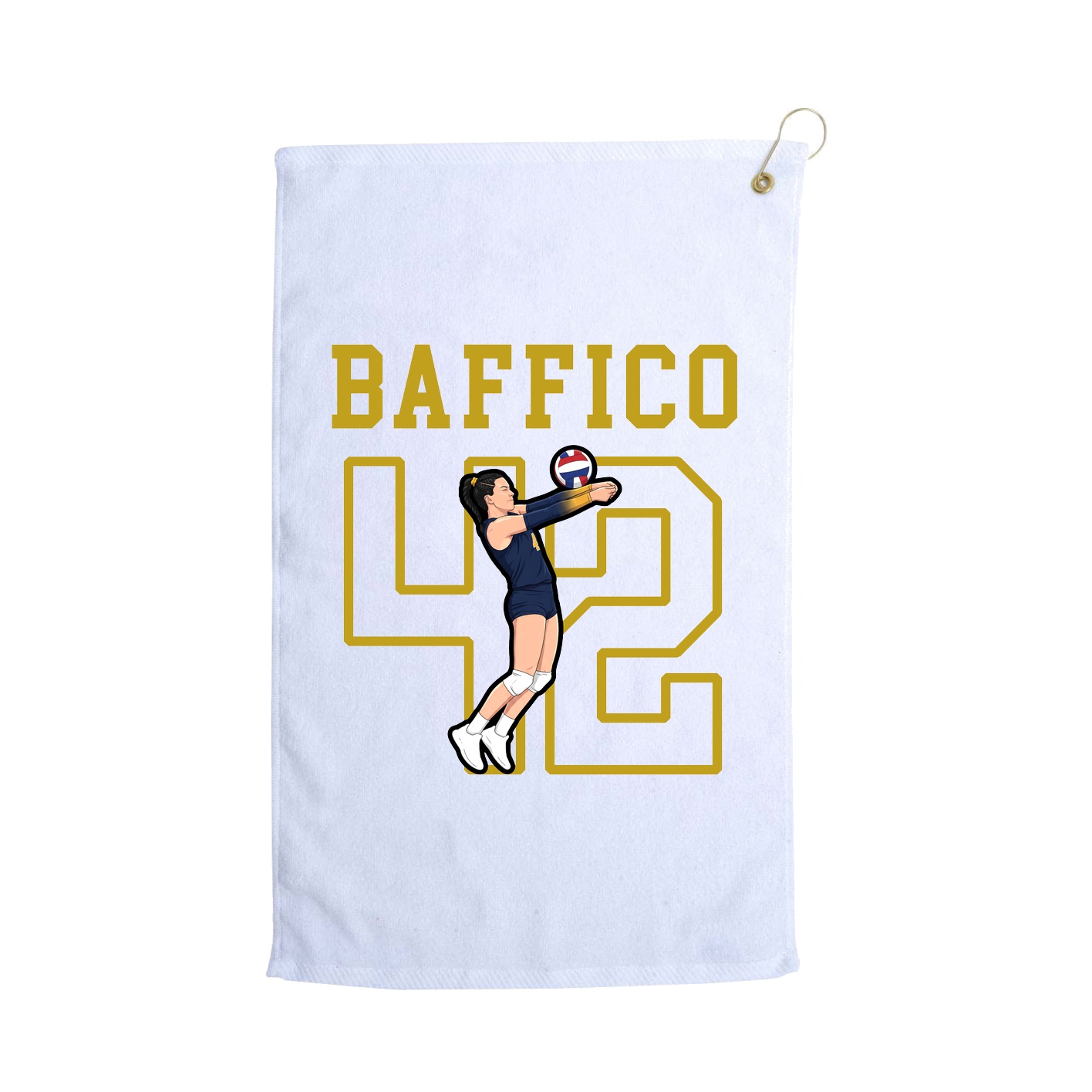 Golf Towel — Shirsey in White